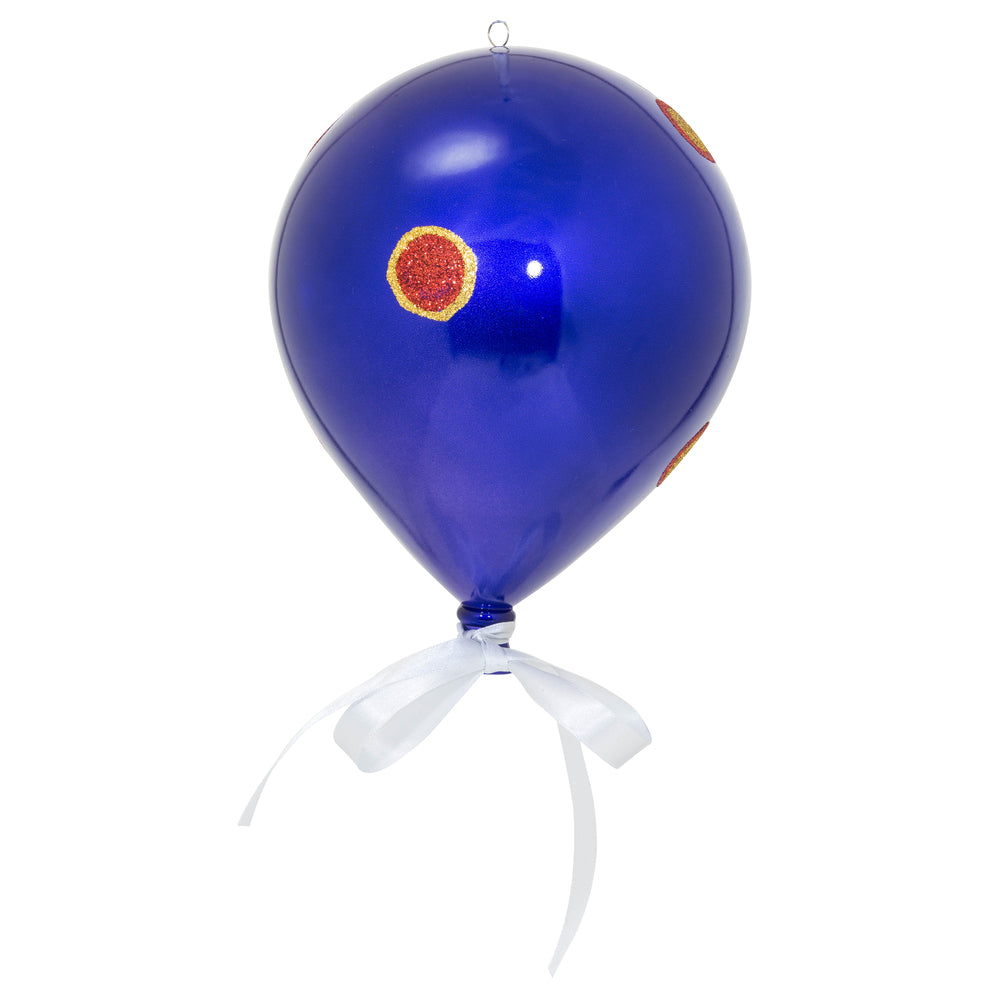 Vickerman 7.5″ x 6″ Purple Candy Dot Balloon 3/Bg - N169606