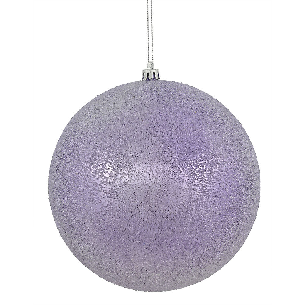 Vickerman 8” Lavender Iced Ball 1/Bx - N172486D