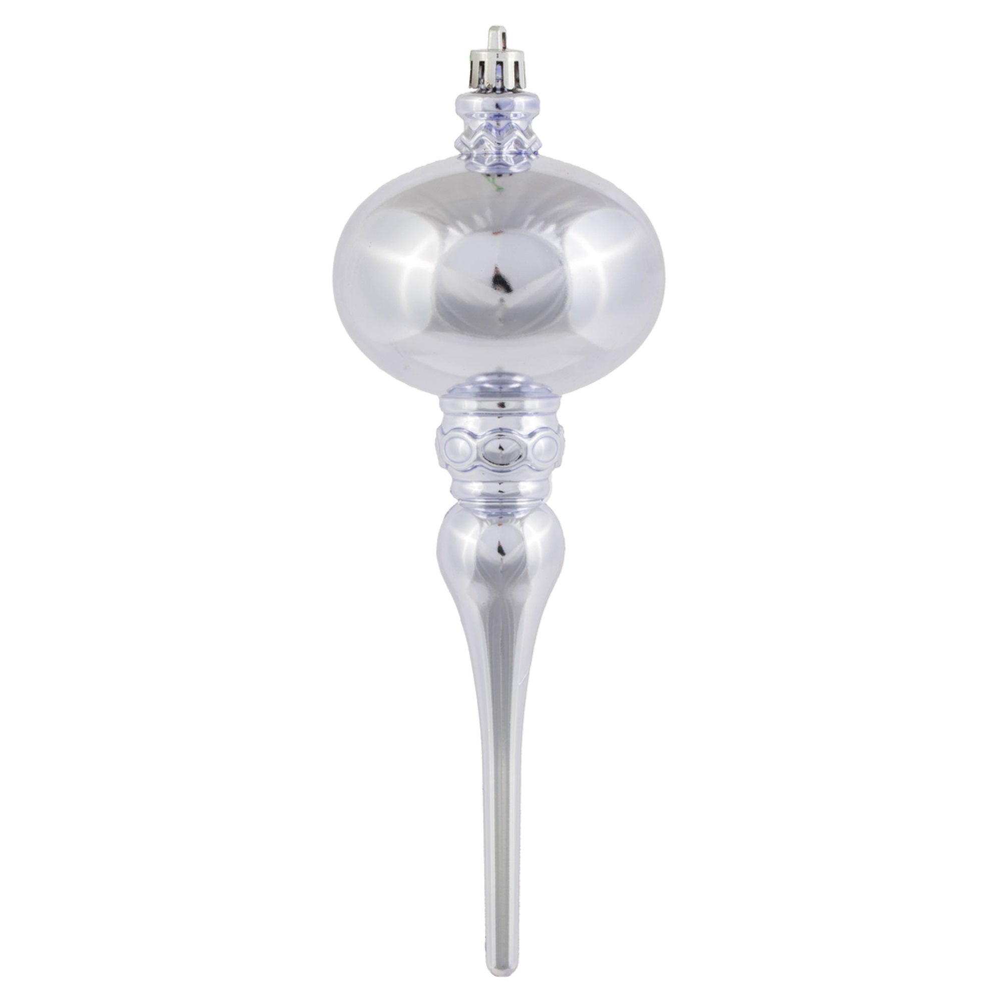 Vickerman 8” x 2.75” Lilac Shiny Finial 3Bg