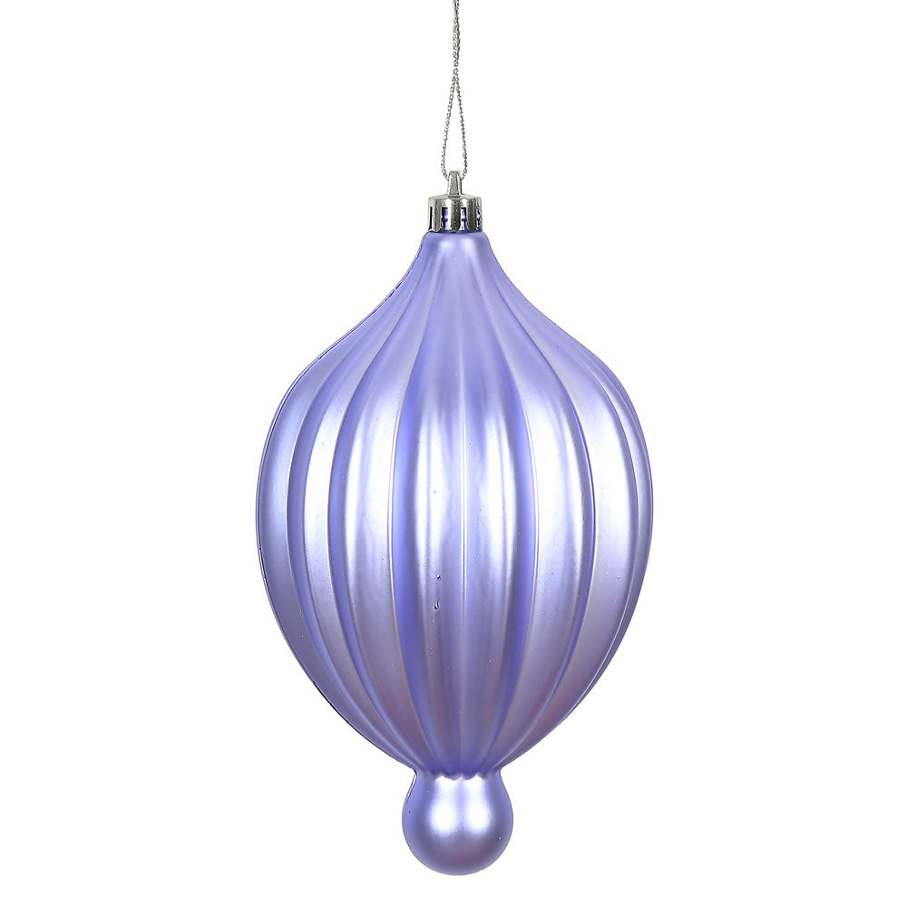 Vickerman 6.3” x 3.5” Lavender Matte Lantern 4/Bg - N174686D