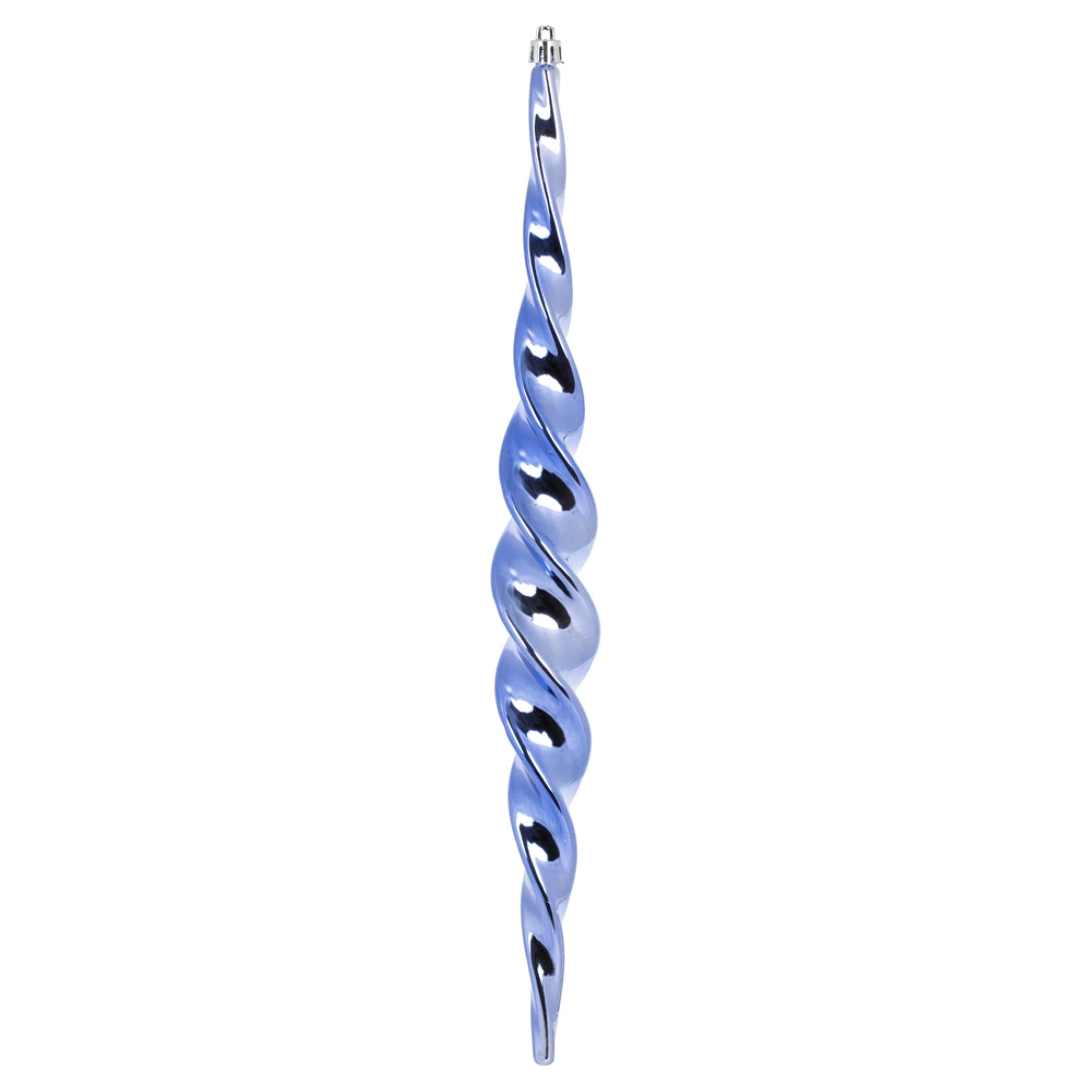 14.6” Periwinkle Spiral Icicle 2/Bx