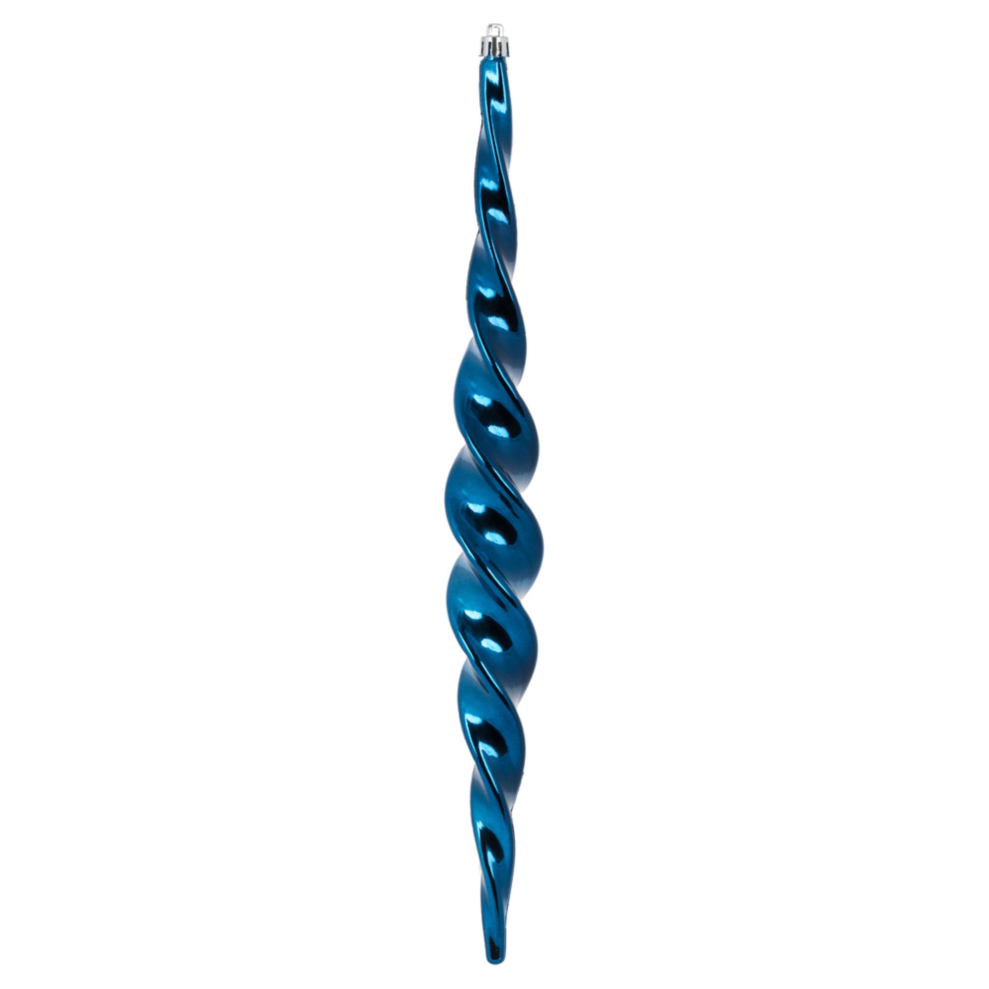 14.6” Midnt Blue Spiral Icicle 2/Bx
