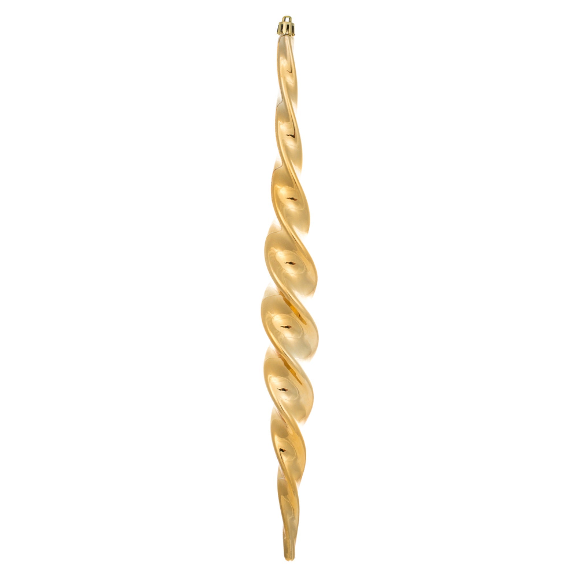 14.6” CopperGold Shiny Spiral Icicle 2Bx