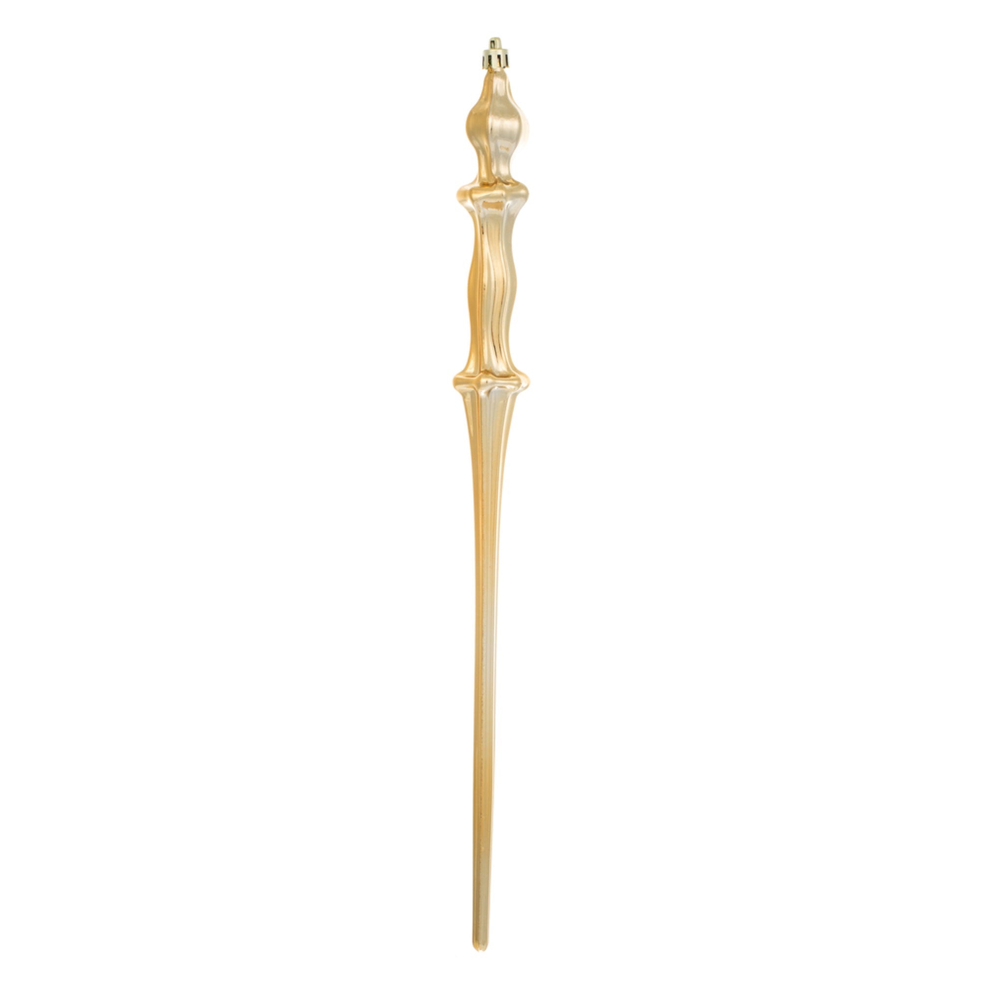 15.7” Copper/Gold Shiny Icicle 3/Bx