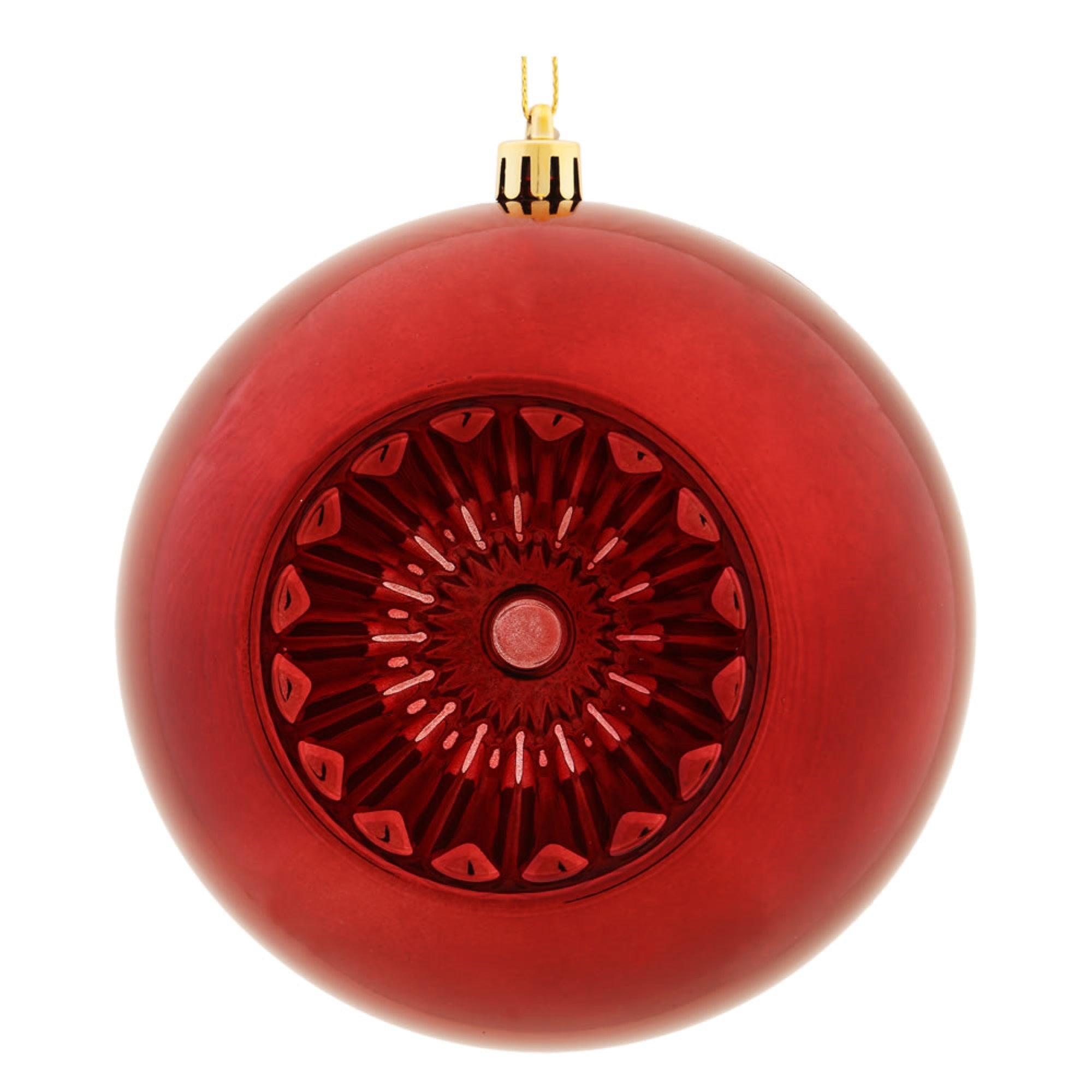 4.75” Burgundy Shiny StarBrite Ball 4/Bg