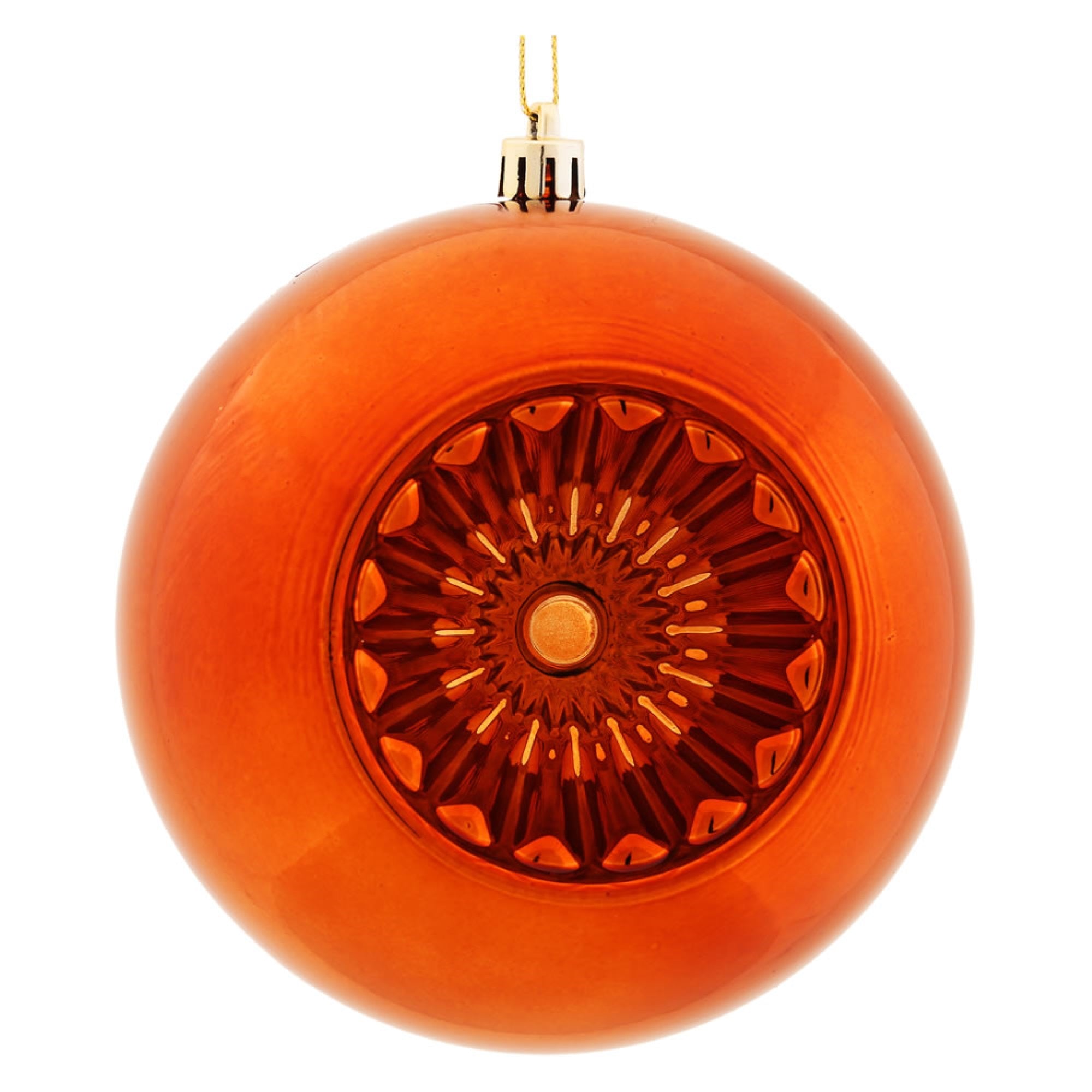 4.75” Copper Shiny Star Brite Ball 4/Bg