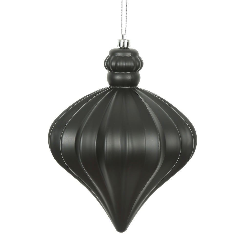 Vickerman 6” Black Matte Onion Drop 4/Bg - N175817D