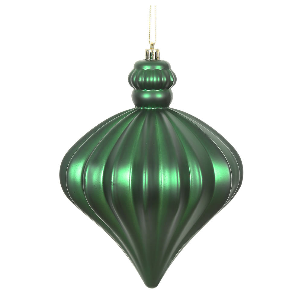 Vickerman 6” Emerald Matte Onion Drop 4/Bg - N175824D