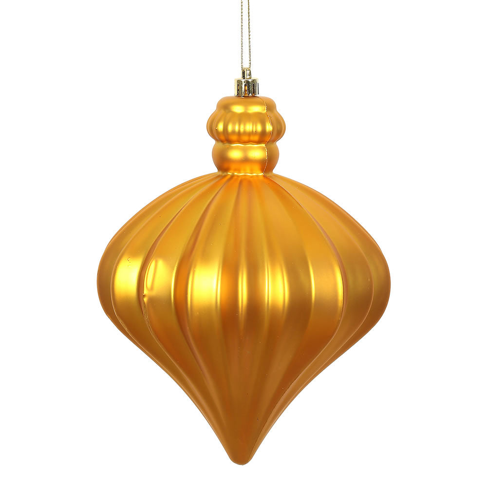 Vickerman 6” Anti Gold Matte Onion Drop 4/Bg - N175830D