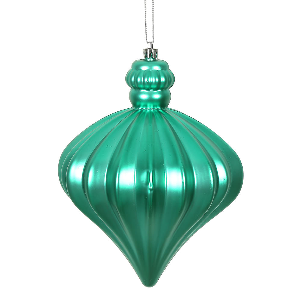 Vickerman 6” Teal Matte Onion Drop 4/Bg - N175842D