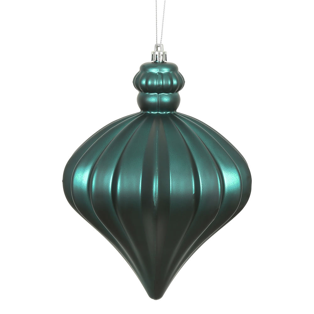 Vickerman 6” Sea Blue Matte Onion Drop 4/Bg - N175862D