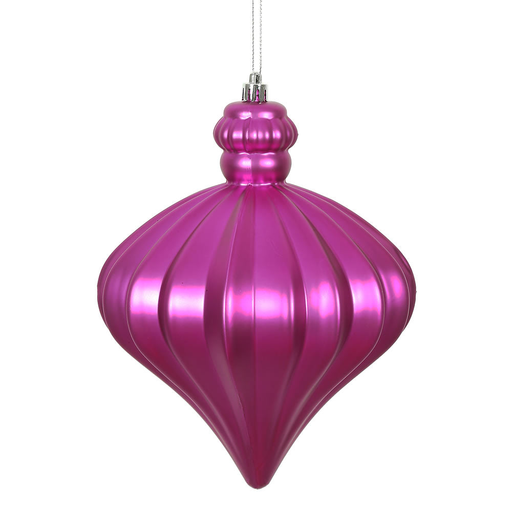 Vickerman 6” Fuchsia Matte Onion Drop 4/Bg - N175870D