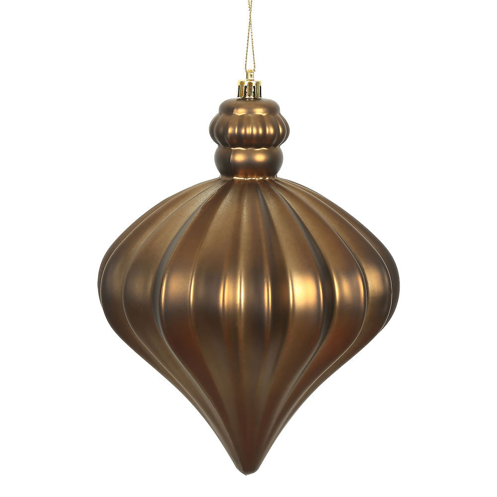 Vickerman 6” Mocha Matte Onion Drop 4/Bg - N175876D