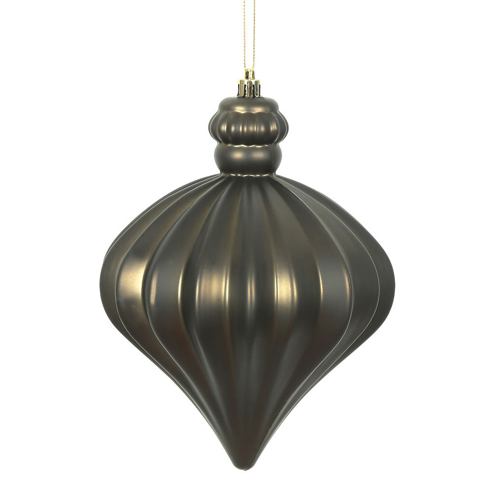 Vickerman 6” Gunmetal Matte Onion Drop 4/Bg - N175884D