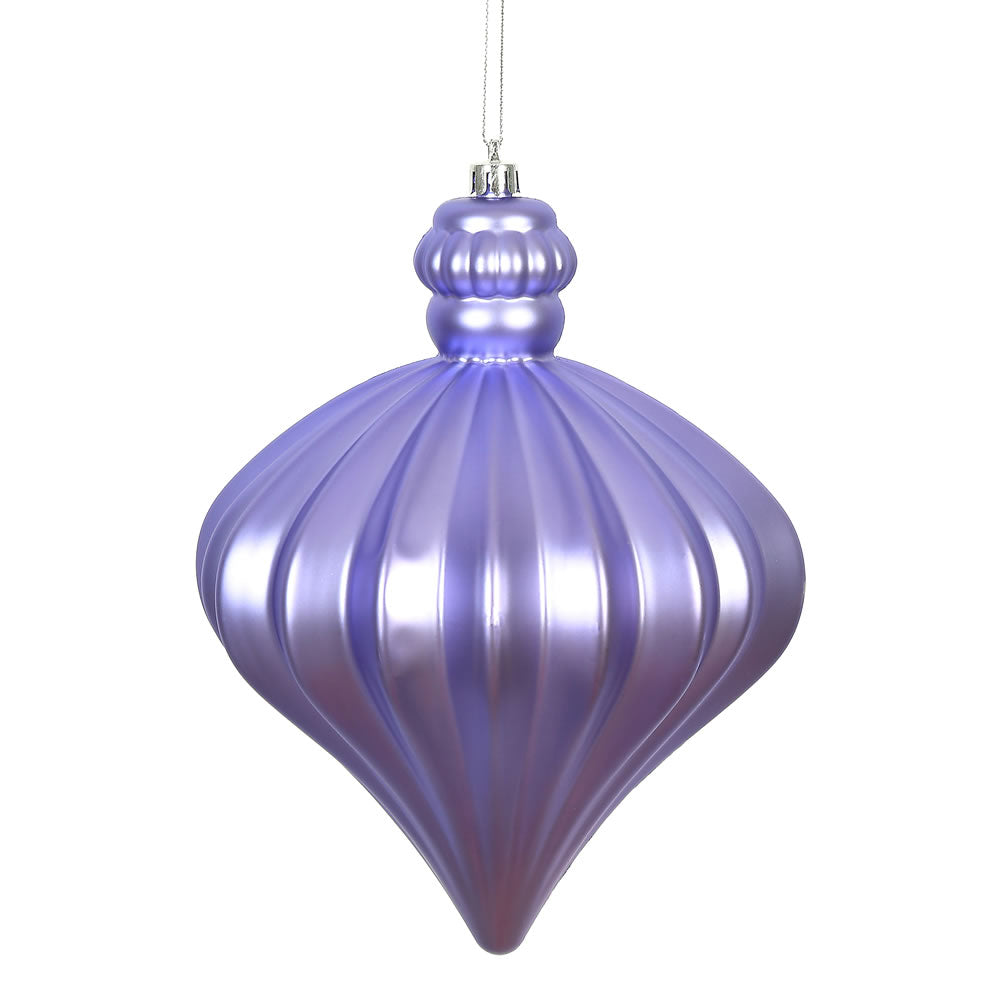 Vickerman 6” Lavender Matte Onion Drop 4/Bg - N175886D