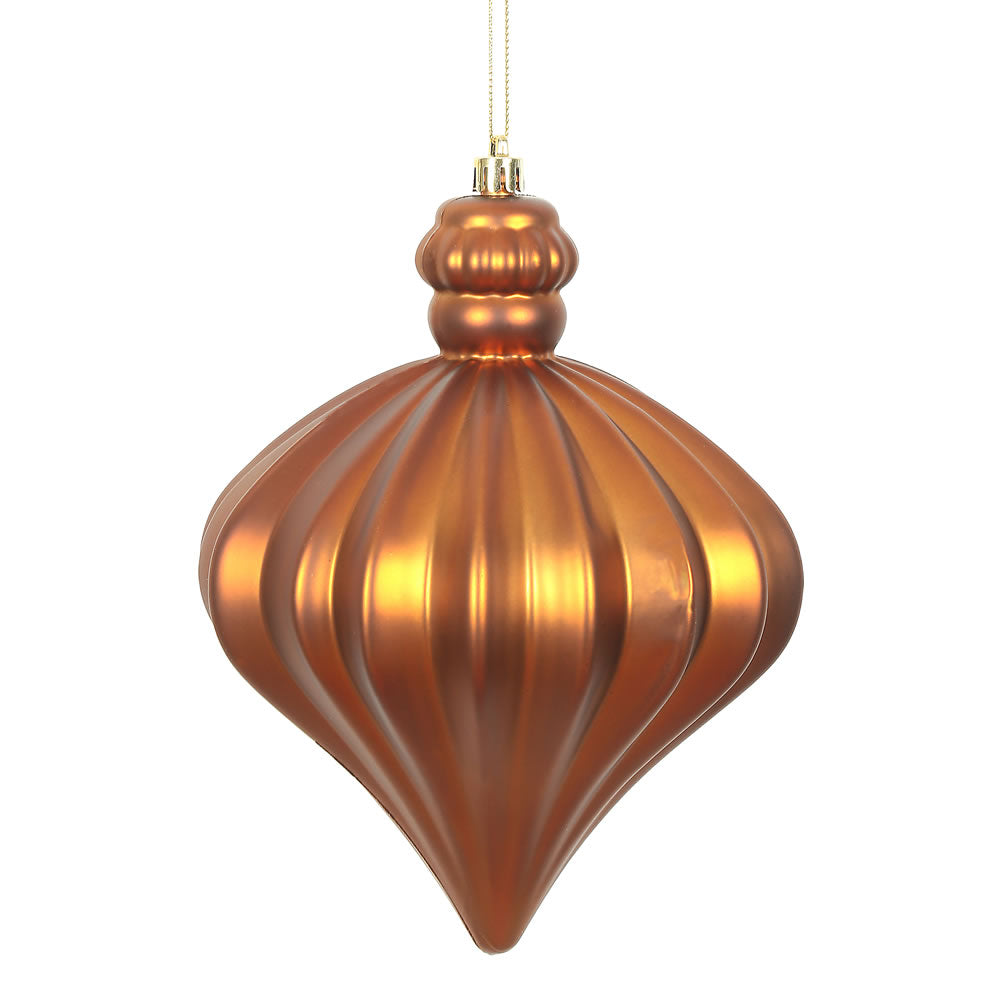 Vickerman 6” Copper Matte Onion Drop 4/Bg - N175888D