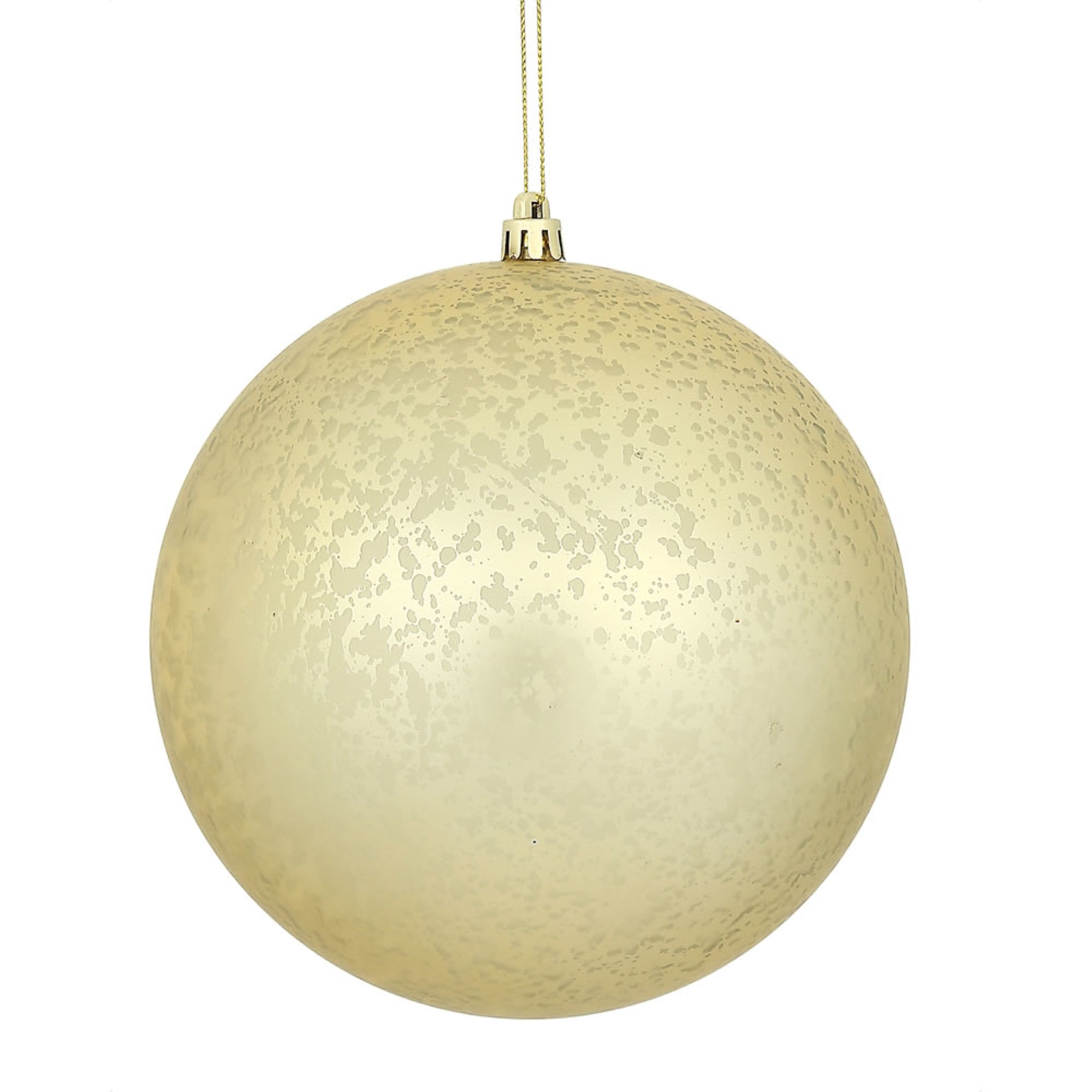 4” Champagne Matte Mercury Ball 6/Bg