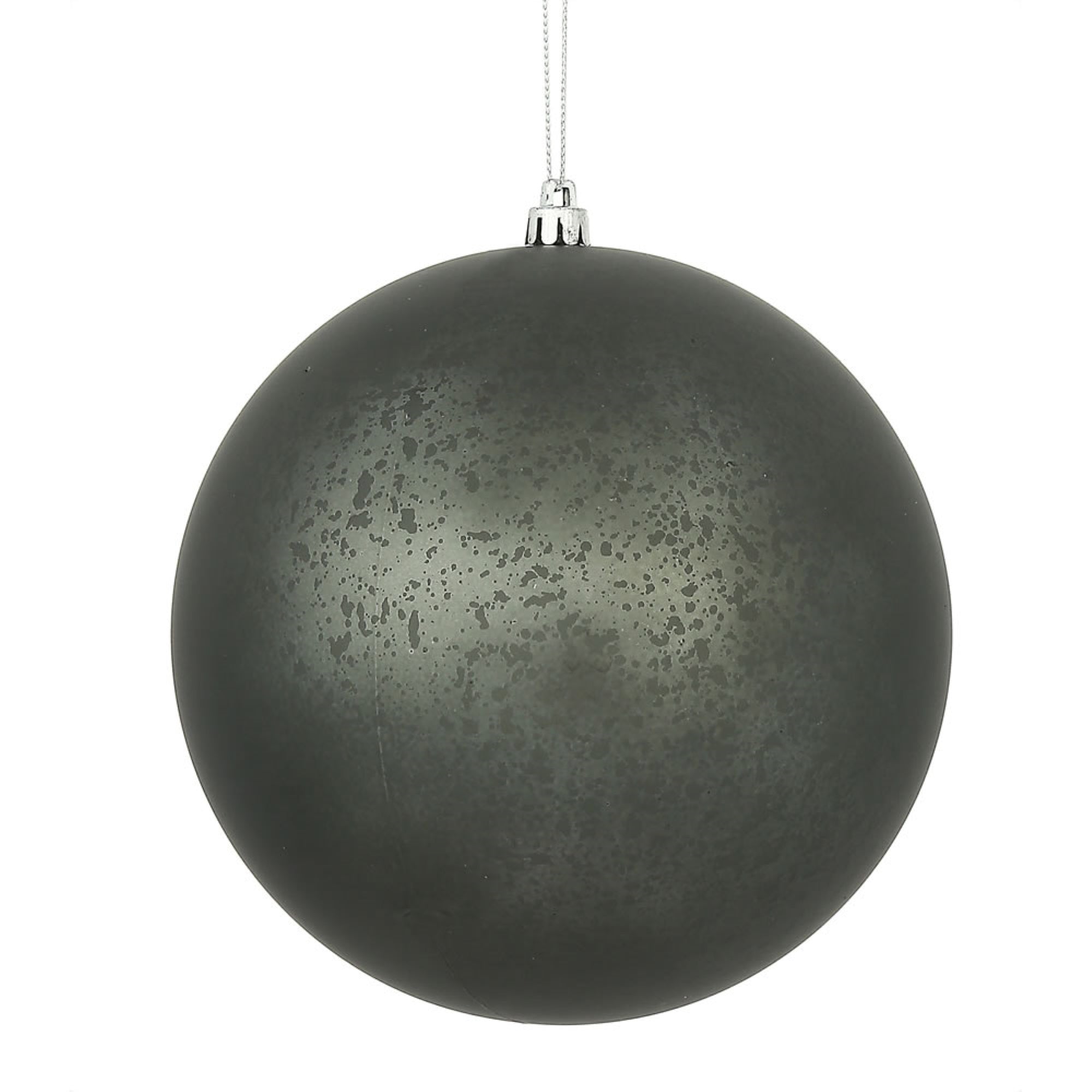 4” Pewter Matte Mercury Ball 6/Bg