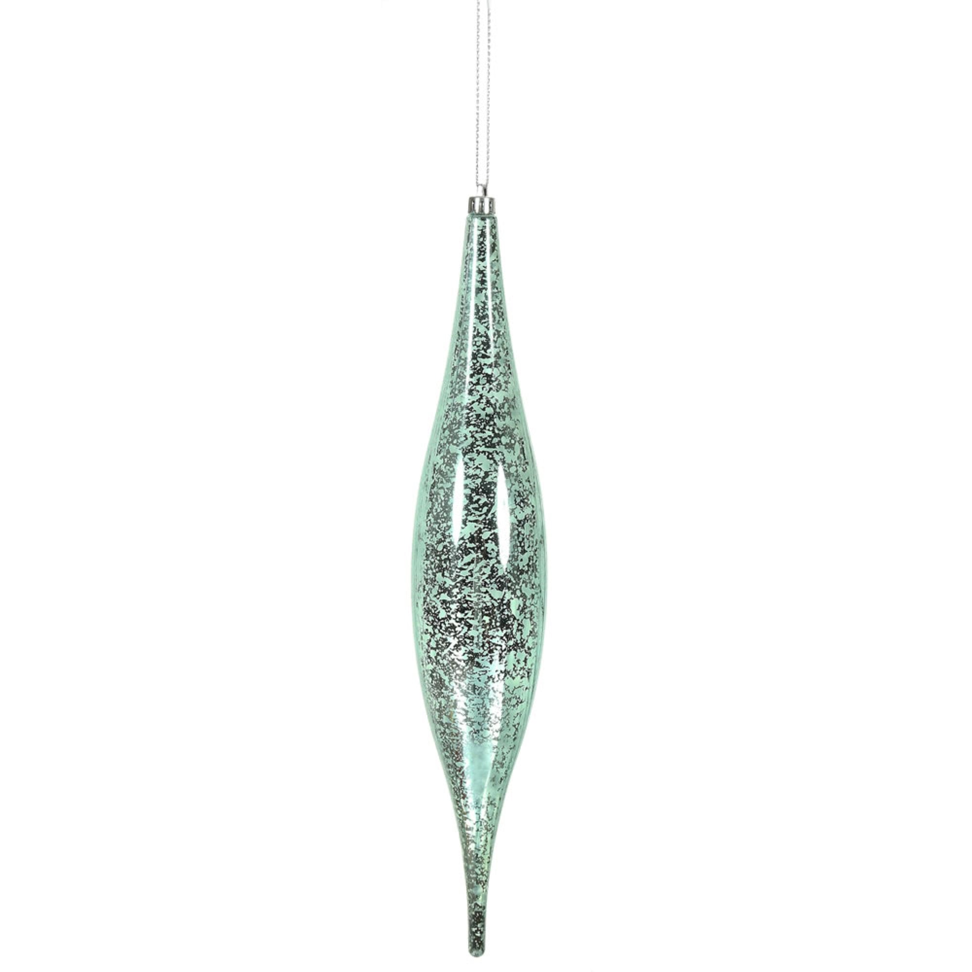 13” Baby Blue Mercury Rain Drop 2/Bg
