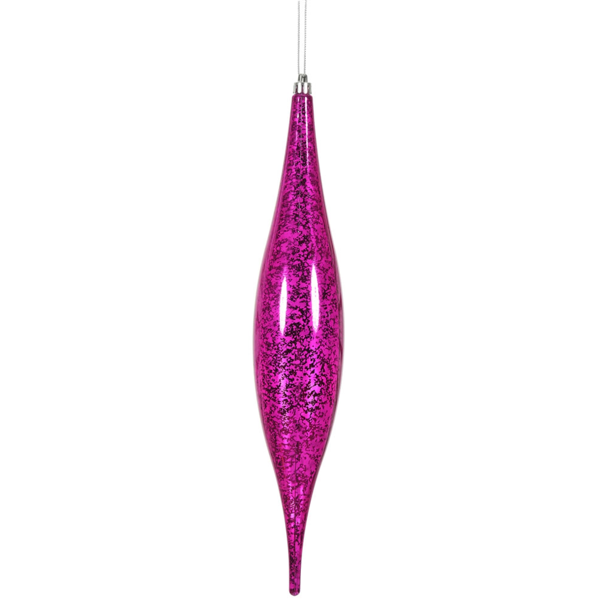 13” Fuchsia Mercury Rain Drop 2/Bg