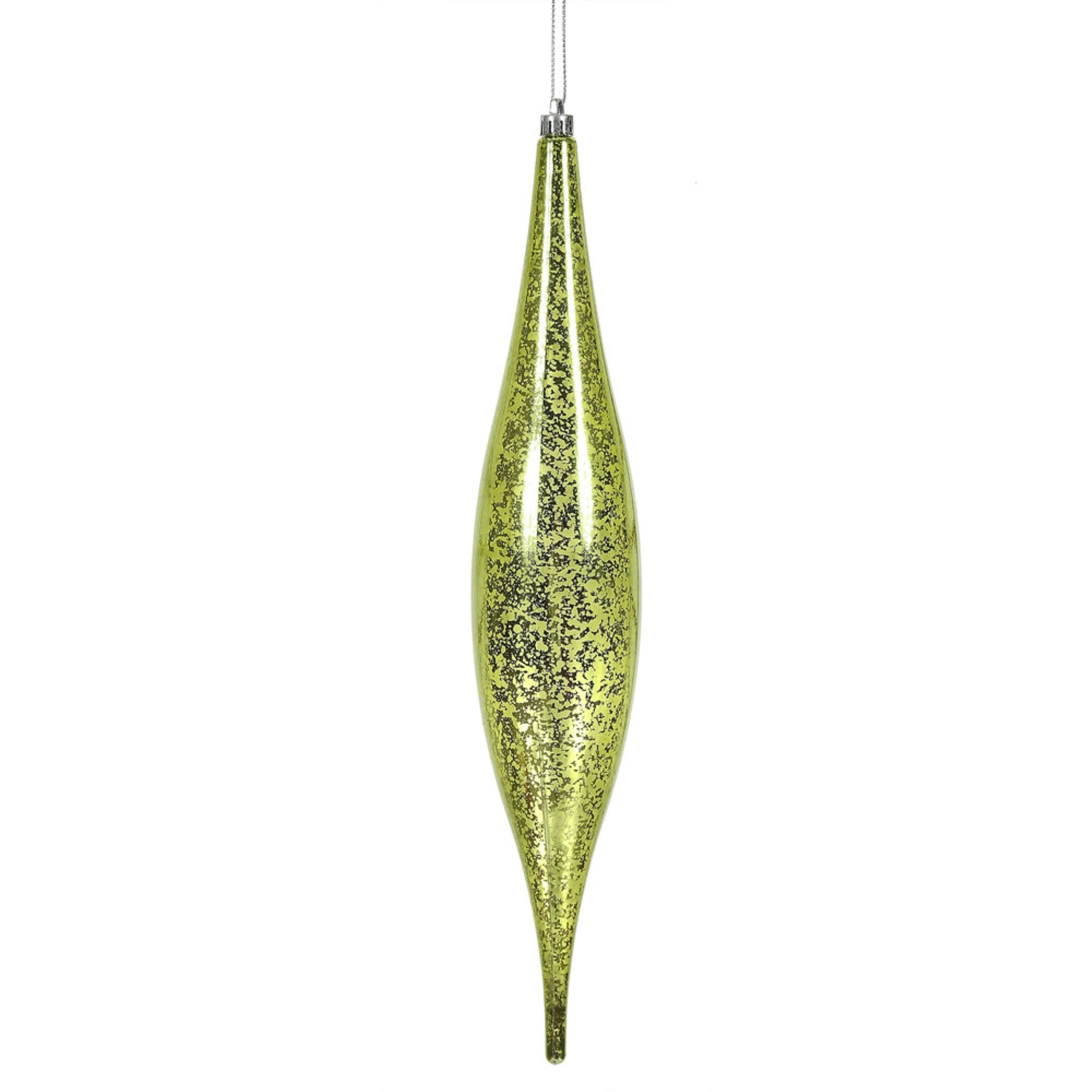 13” Lime Mercury Rain Drop 2/Bg
