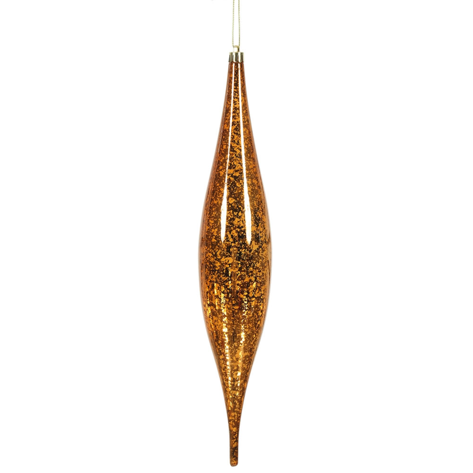 13” Copper Mercury Rain Drop 2/Bg