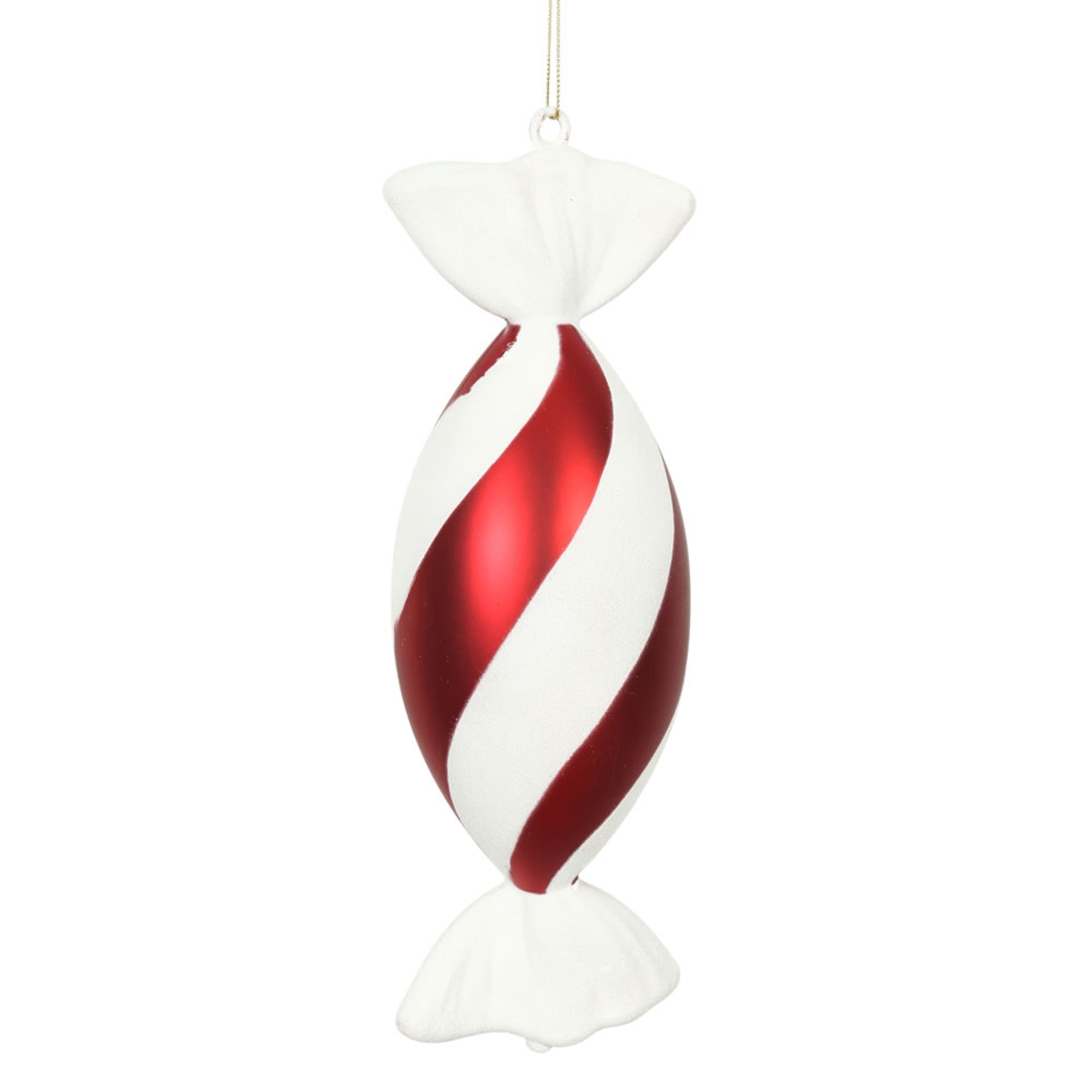 12” Red-White Swirl Drop Candy 2/Box