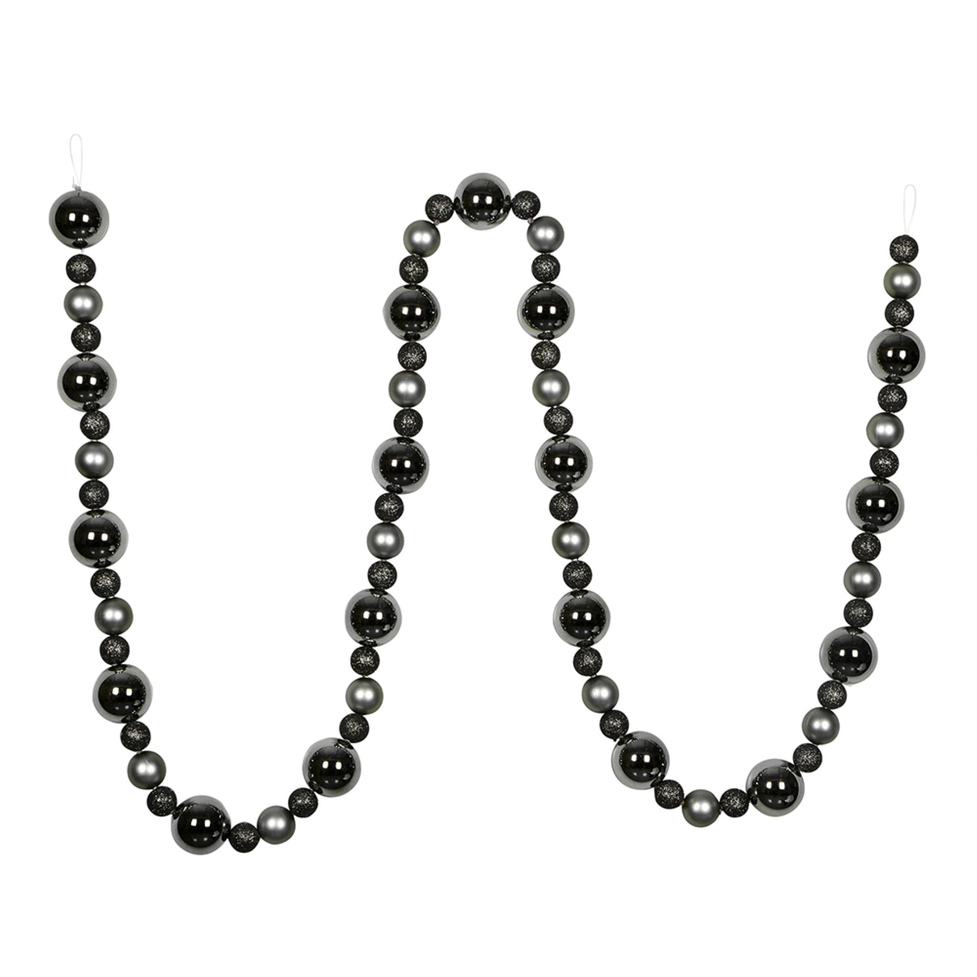 9' Limestone Assorted Ball Garland