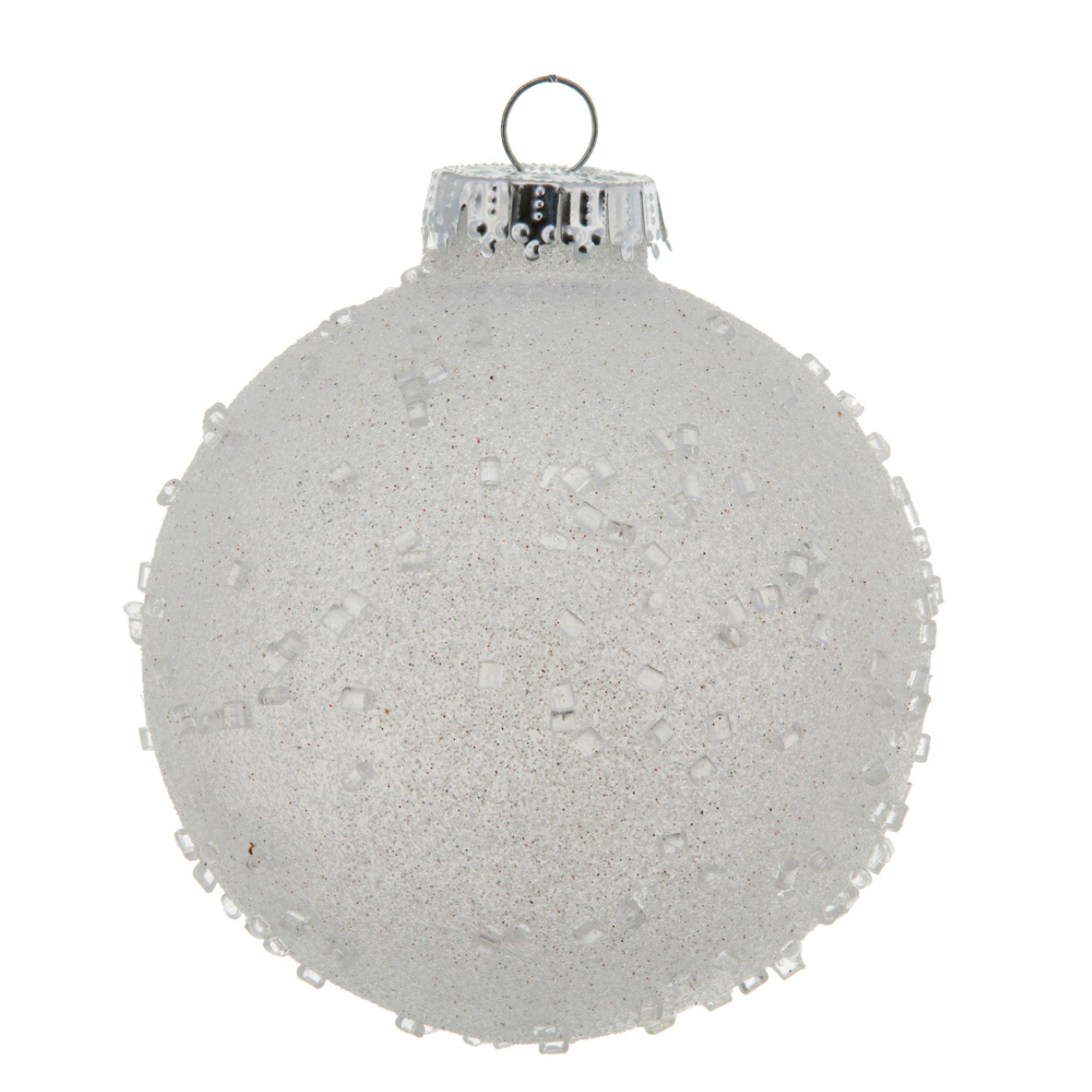4” White Ice Ball 6/Bag