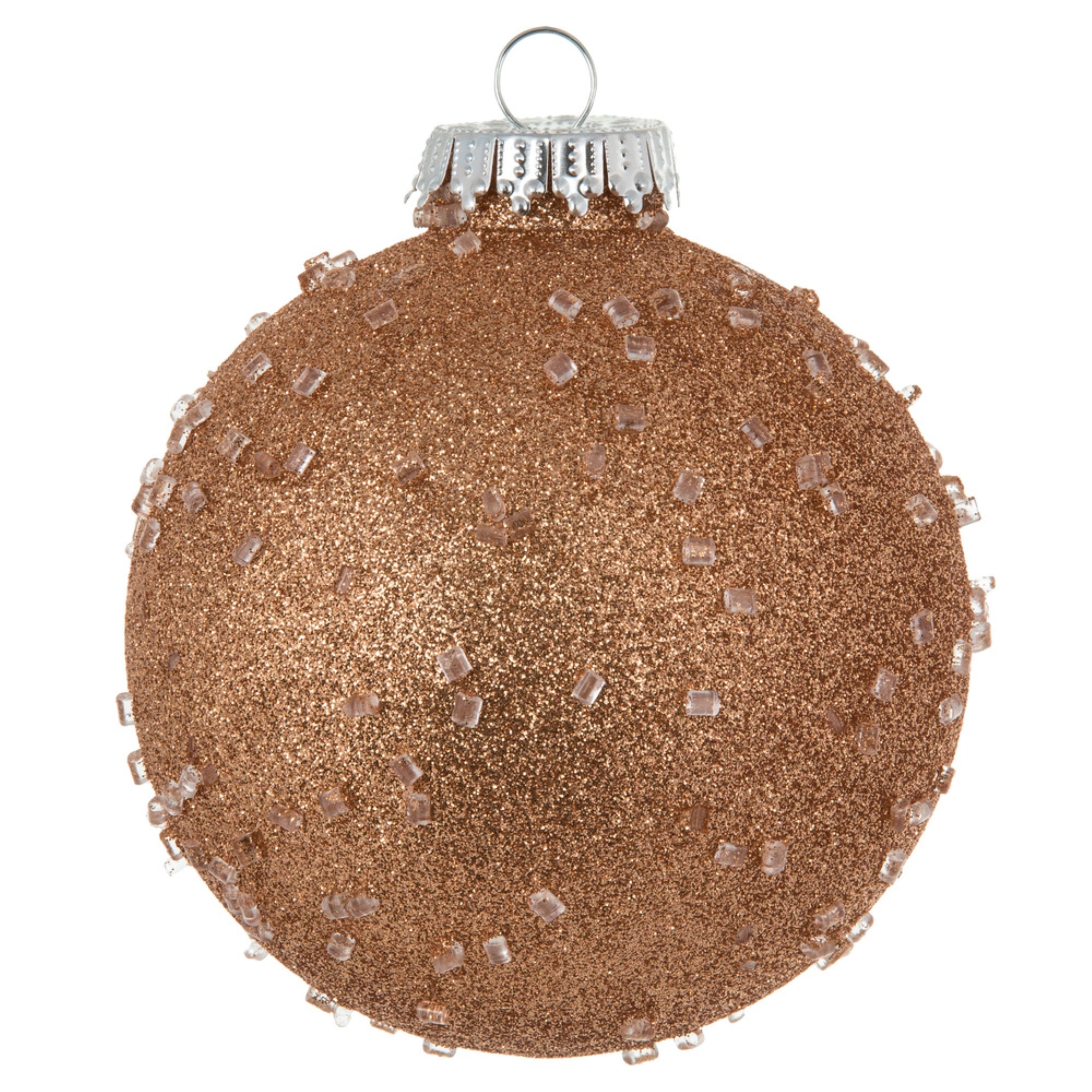 4” Rose Gold Ice Ball 6/Bag