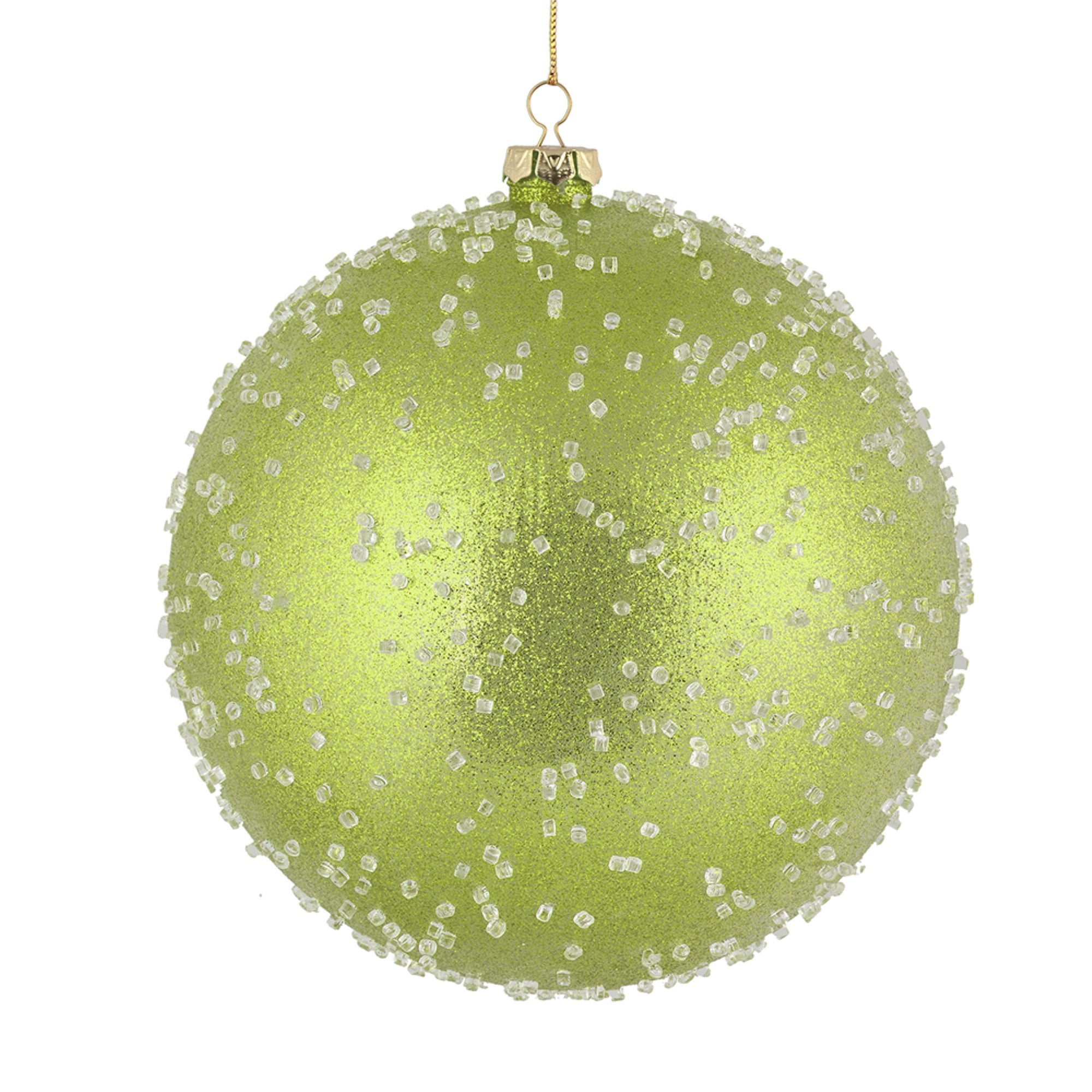 8” Celadon Ice Ball Ornament 2/Bag