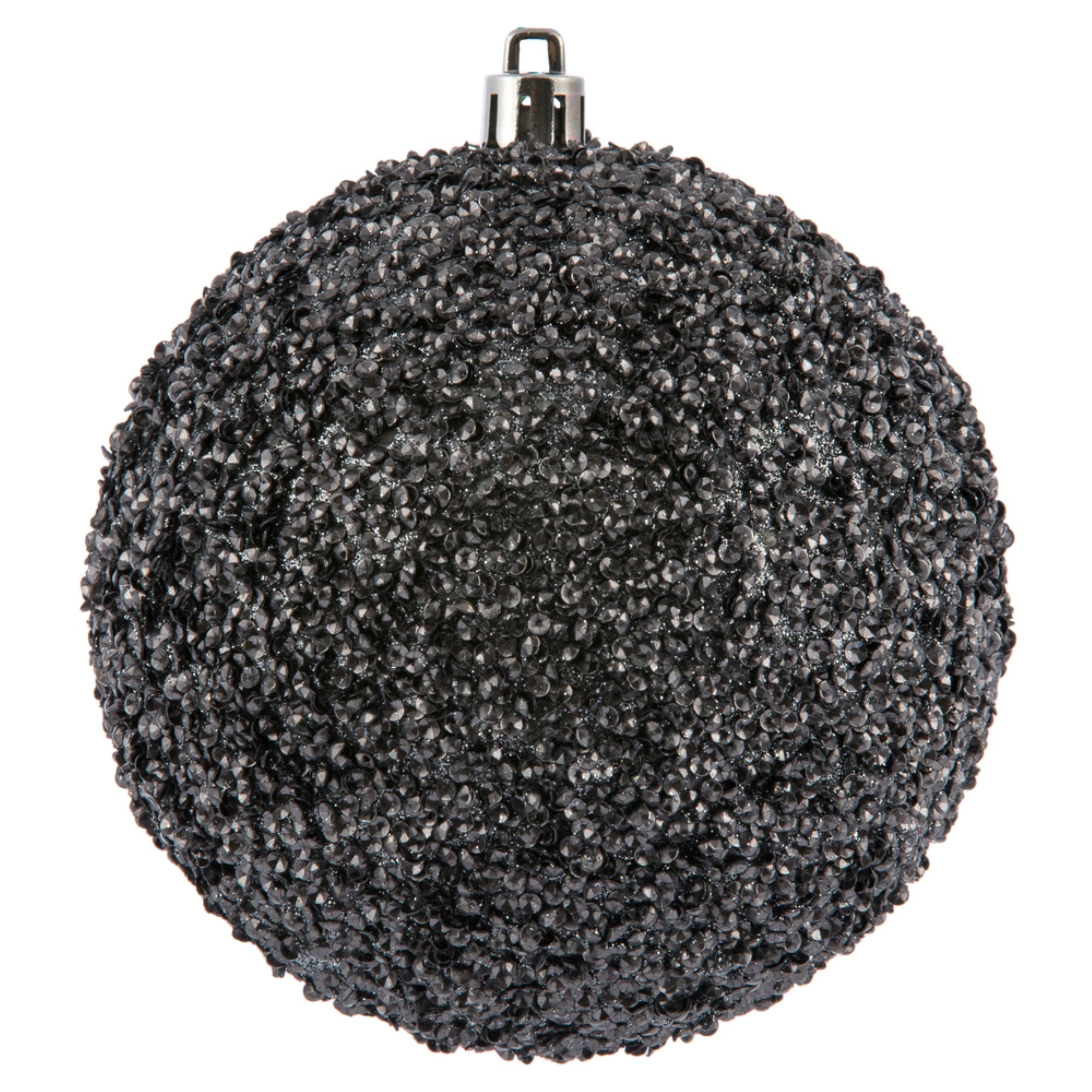 4” Limestone Beaded Ball Drilled 6/Bag