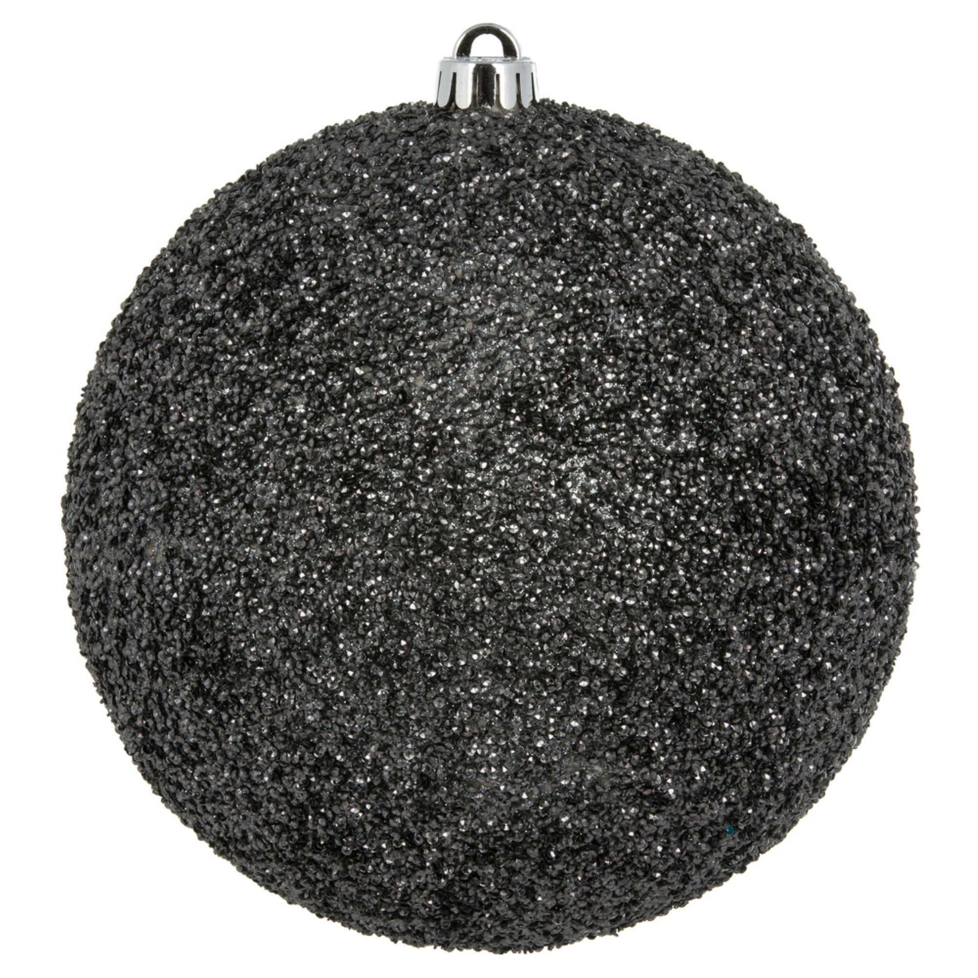 8” Limestone Beaded Ball Drilled 2/Bag