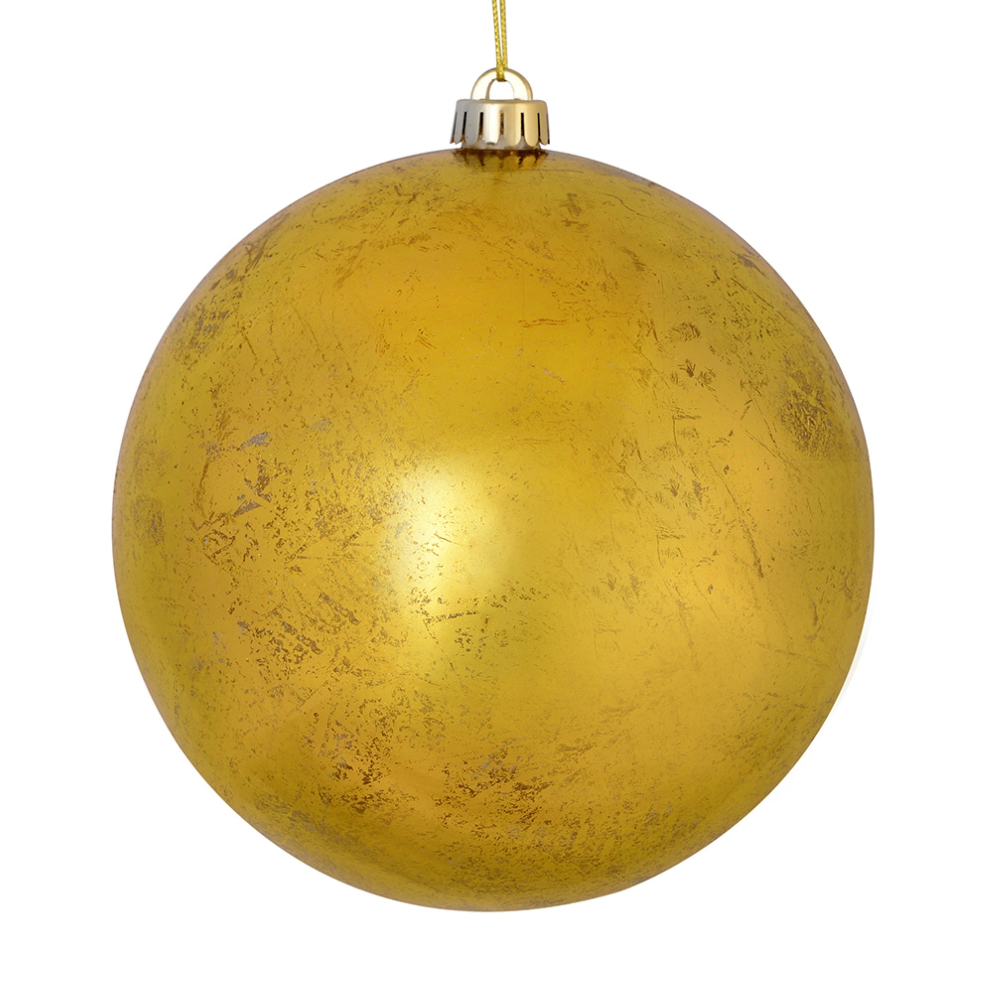 4” Gold Foil Finish Ball 6/Bag