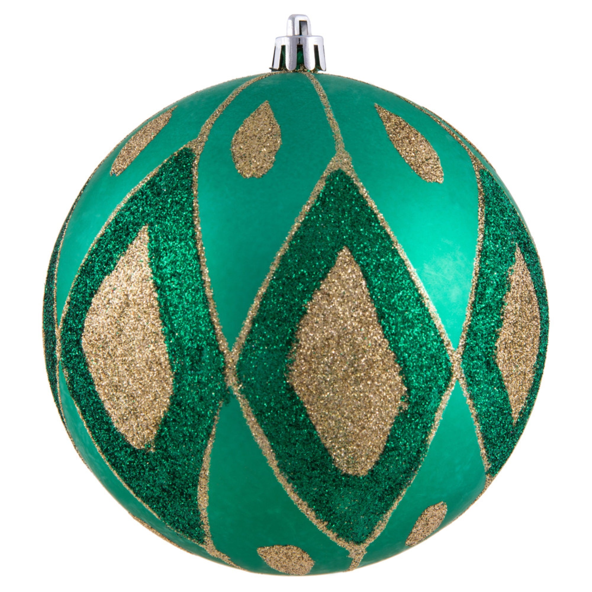 4.75” Seafoam Matte Glitter Diamond 4/Bg
