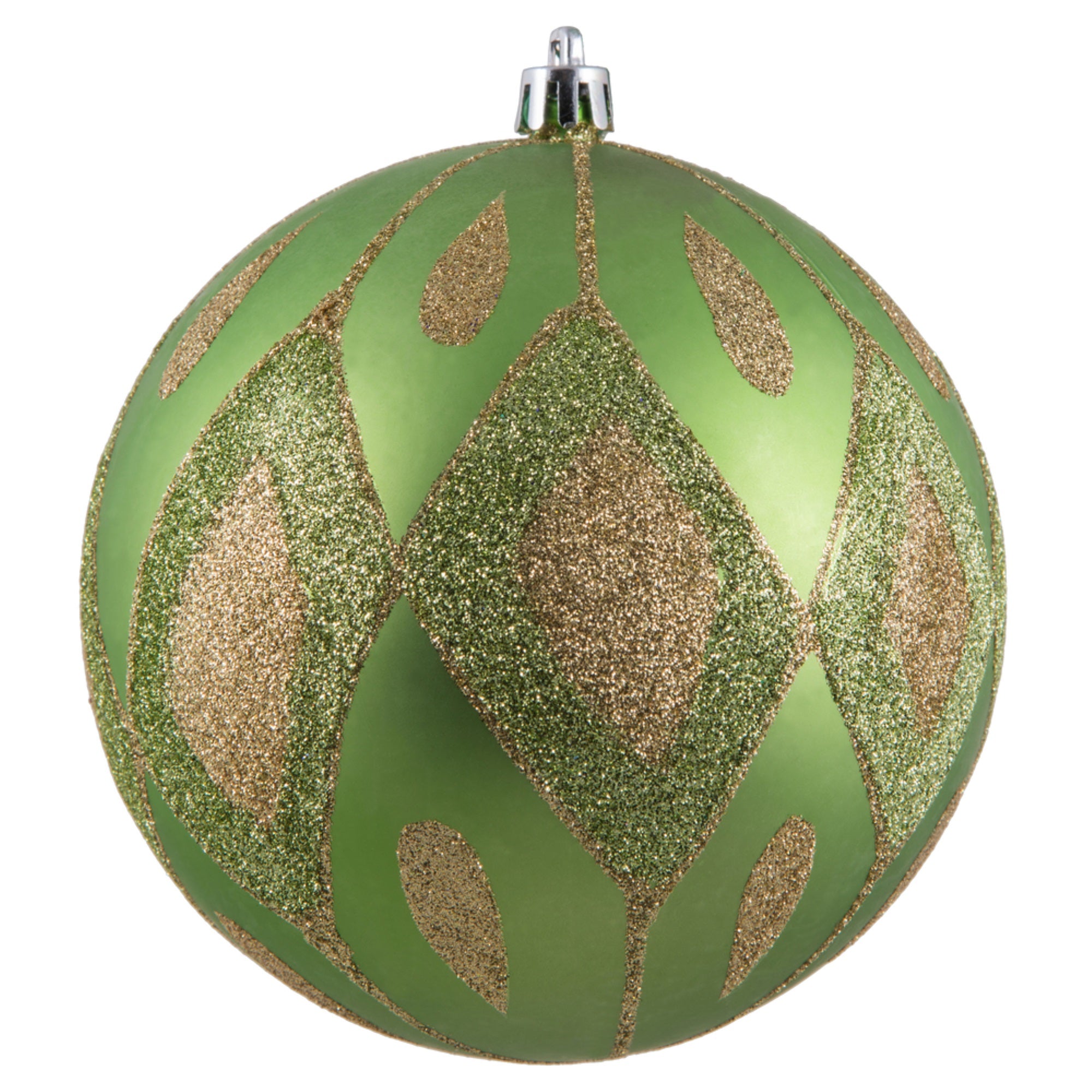4.75” Celadon Matte Glitter Diamond 4/Bg