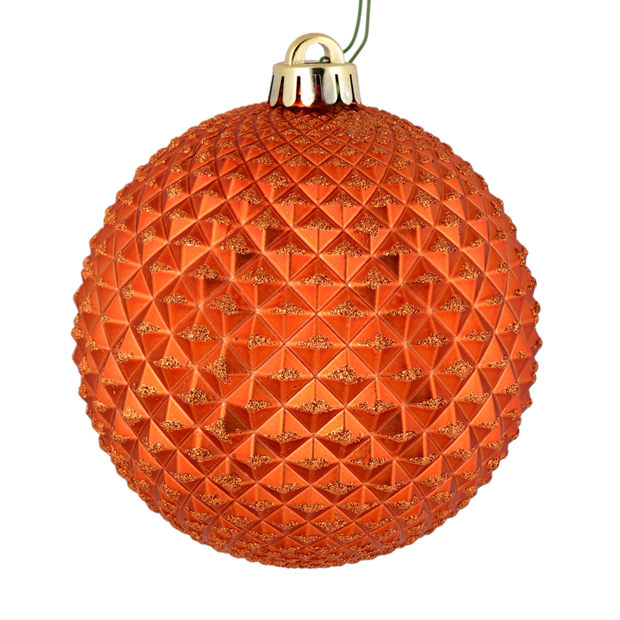 2.75” Burn Org Durian Glitter Ball 12/Bg