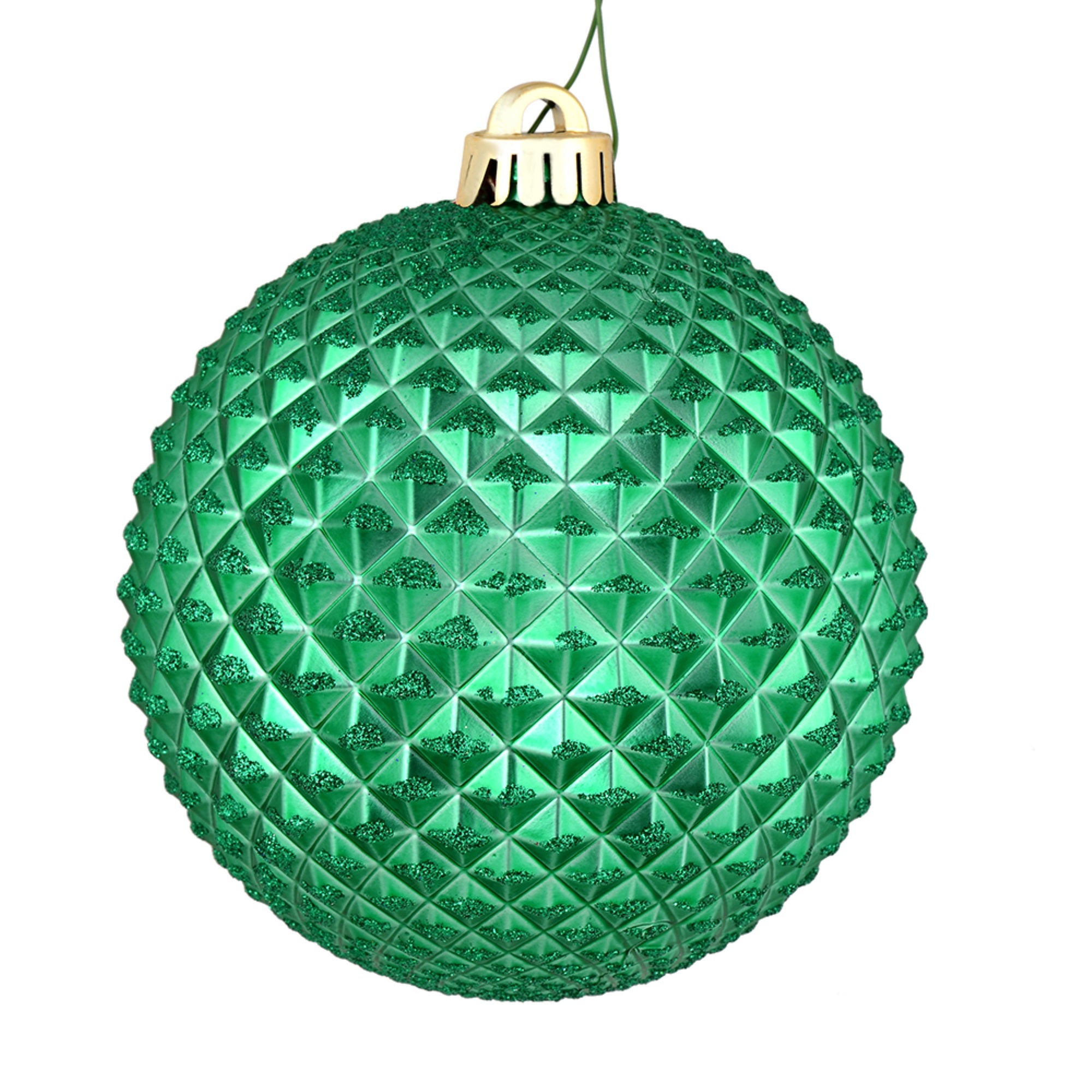 2.75” Seafoam Durian Glitter Ball 12/Bag