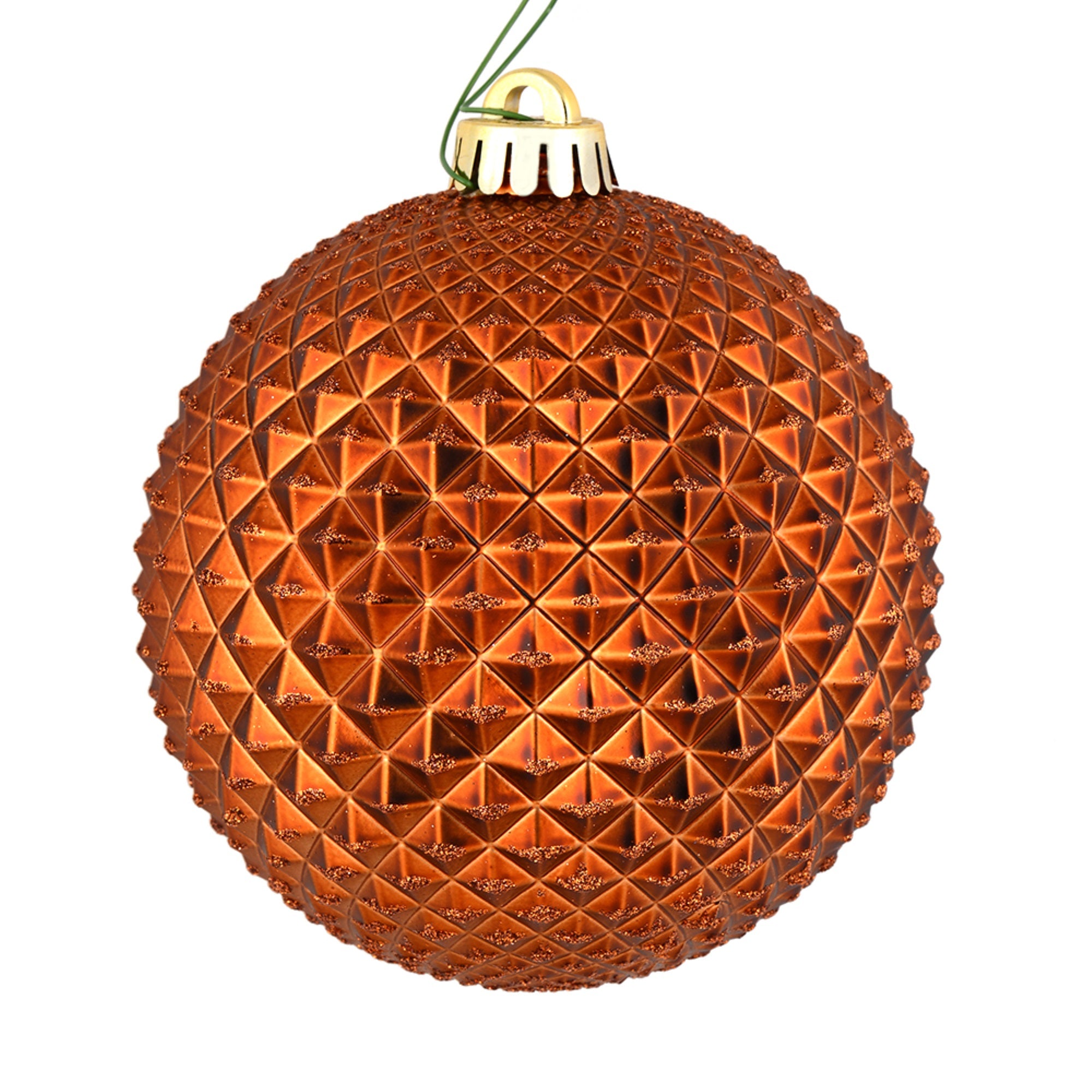 2.75” Copper Durian Glitter Ball 12/Bag