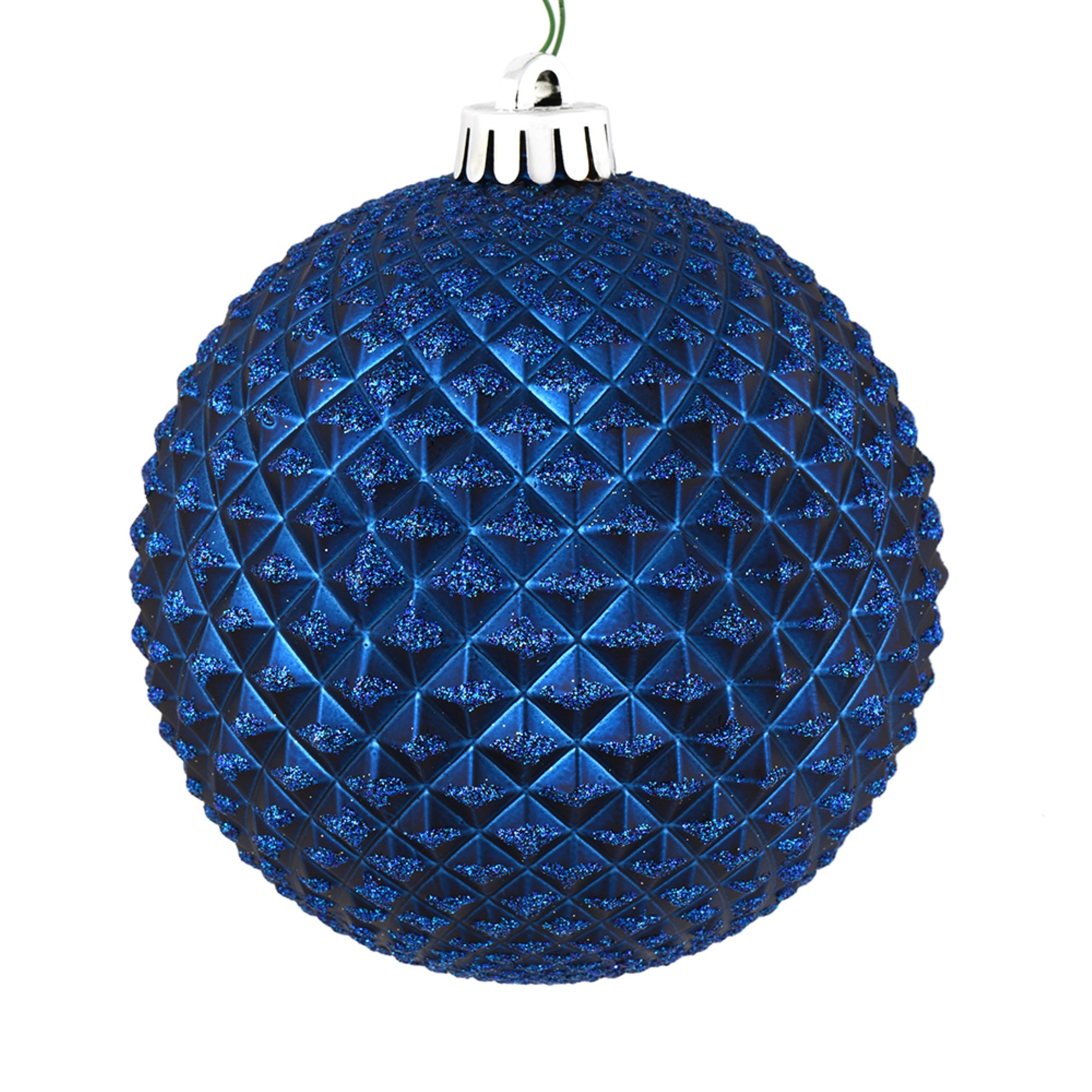 4″ Midnight Blue Durian Glitt Ball 6/Bag