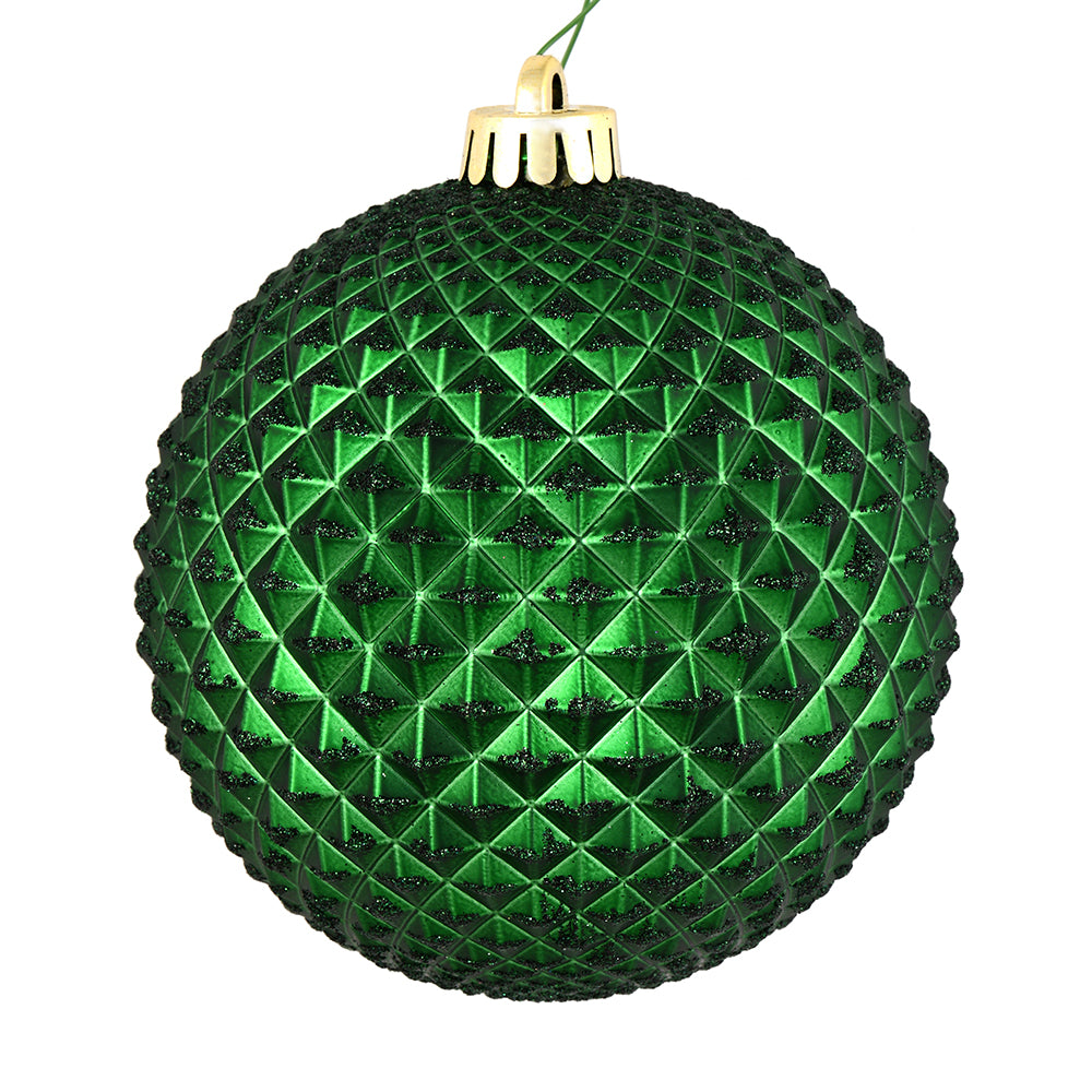 Vickerman 6” Emerald Durian Glitt Ball Drill 4/Bg - N188724D
