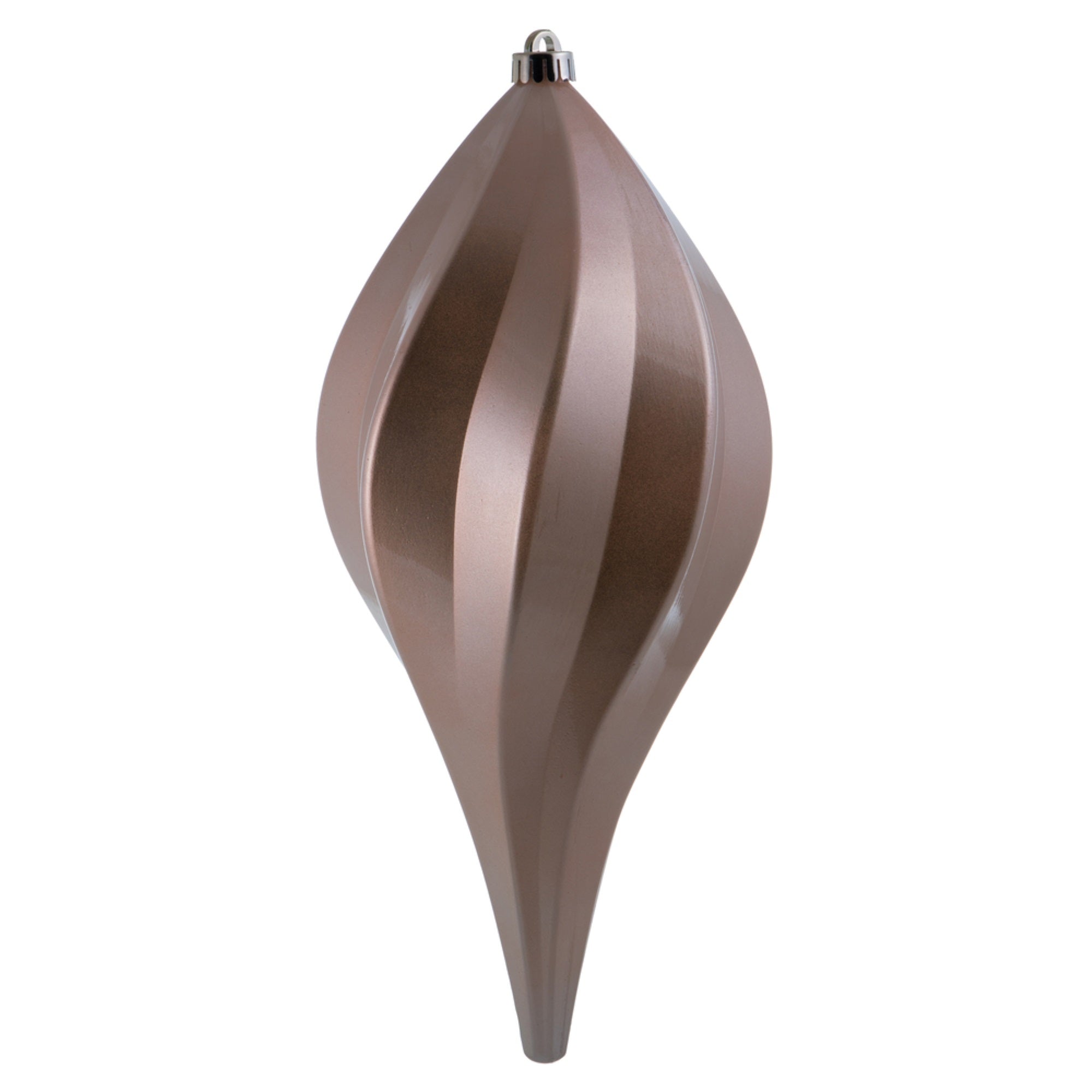 12” Cafe Latte Candy Swirl Drop Drill UV