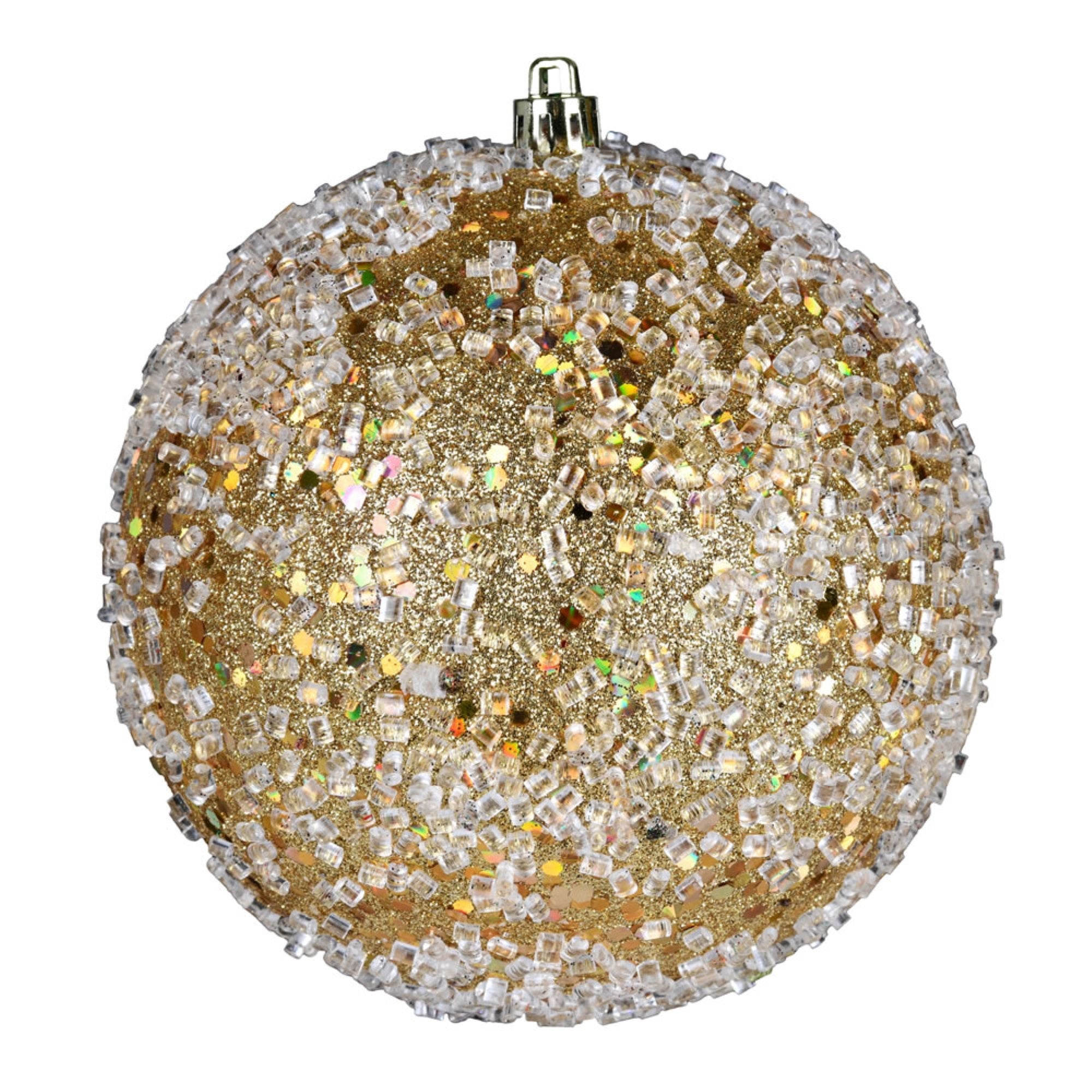 10” Gold Glitter Hail Ball