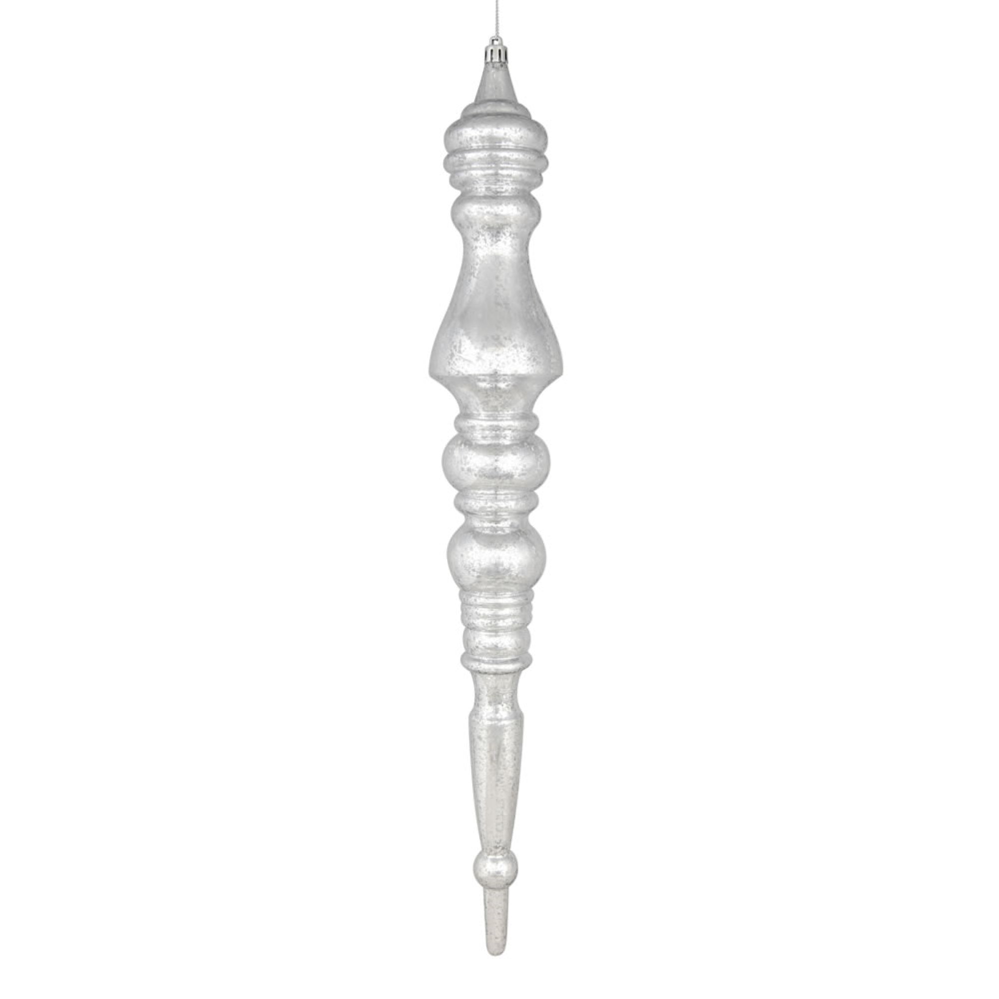 20” Silver Mercury Finial 2/Bag