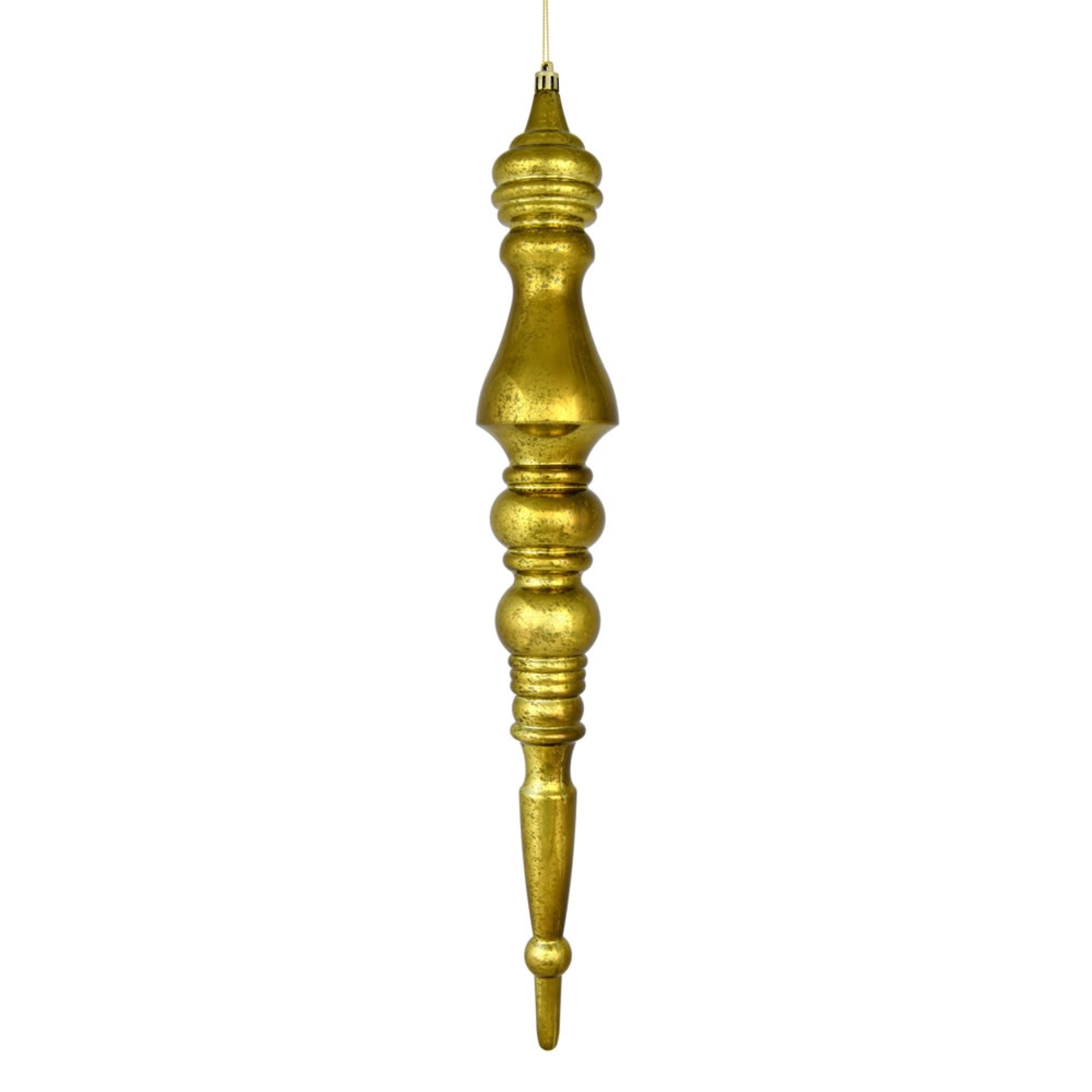 20” Olive Mercury Finial 2/Bag