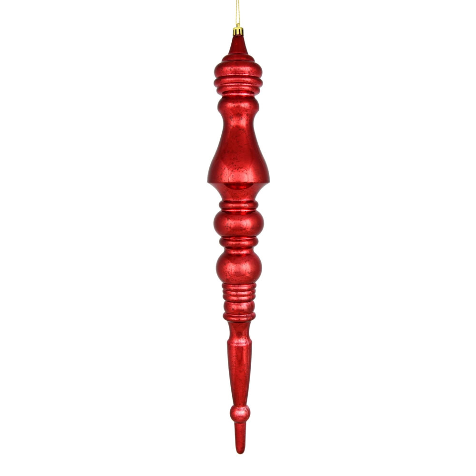 20” Wine Mercury Finial 2/Bag