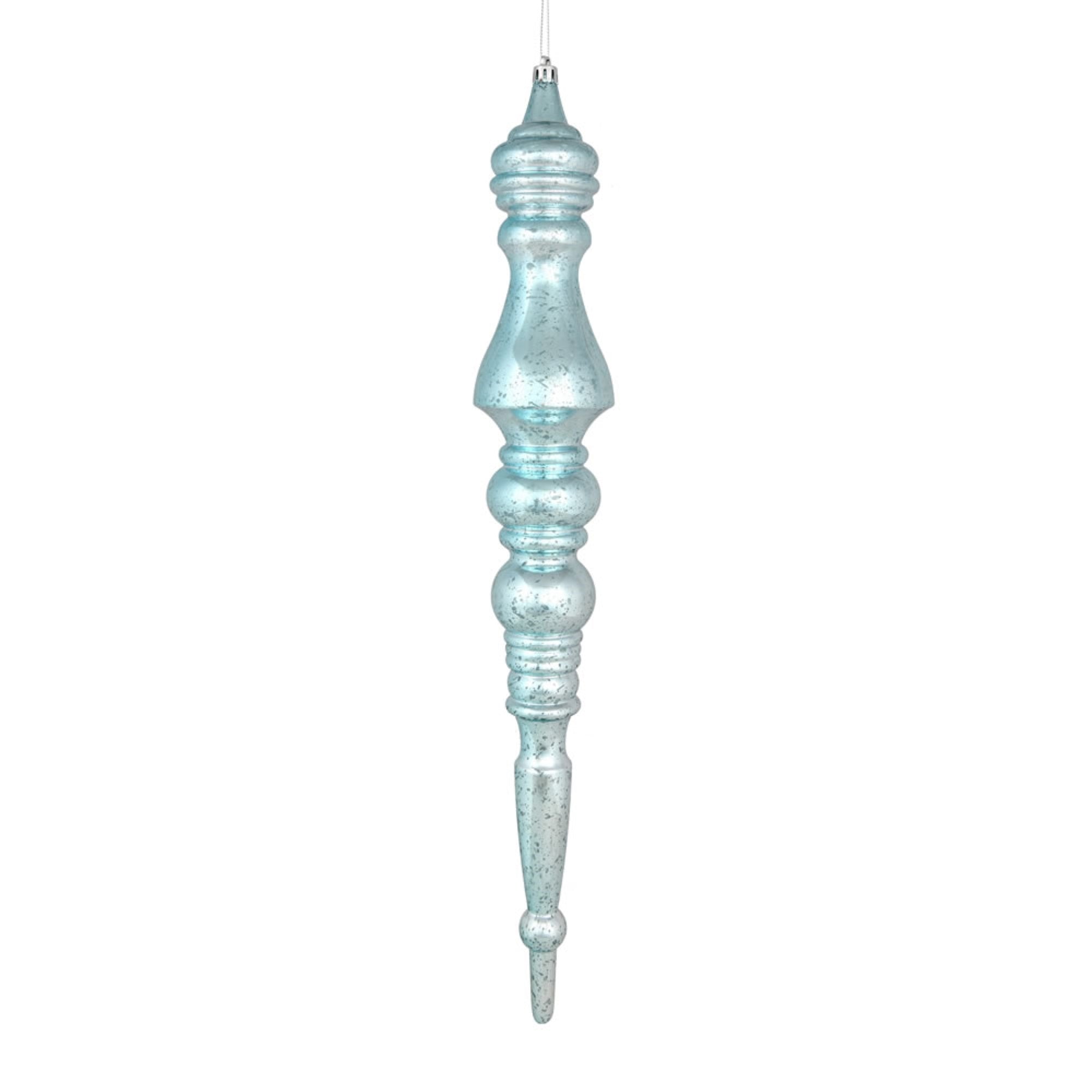 20” Baby Blue Mercury Finial 2/Bag