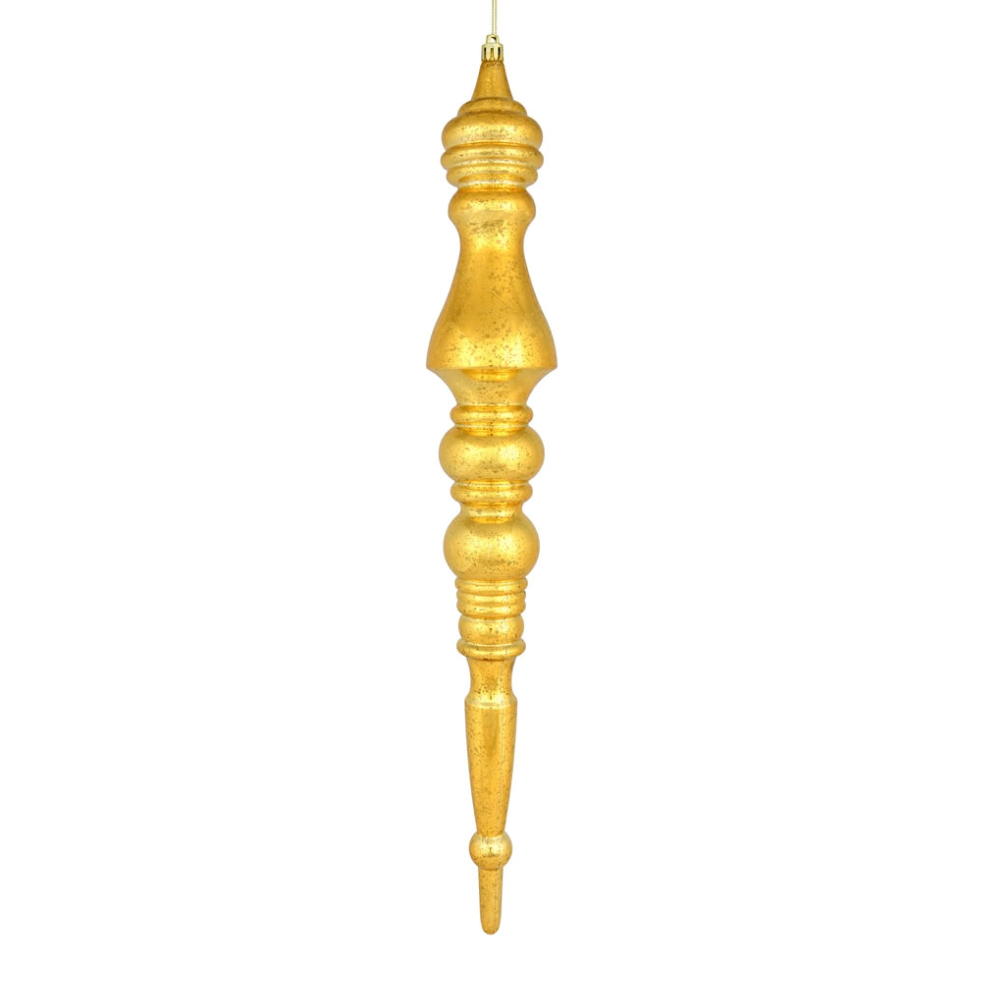 20” Honey Gold Mercury Finial 2/Bag