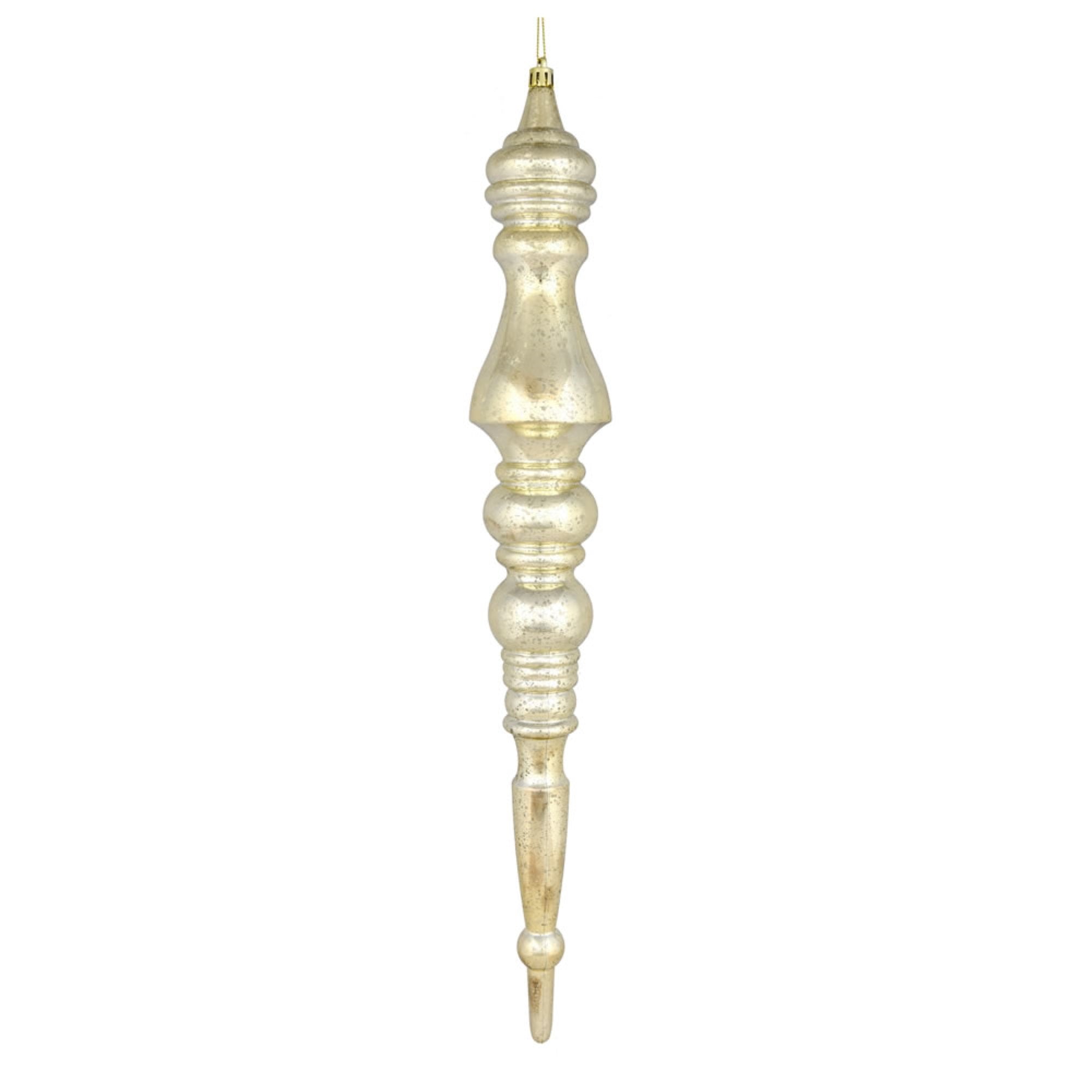 20” Champagne Mercury Finial 2/Bag
