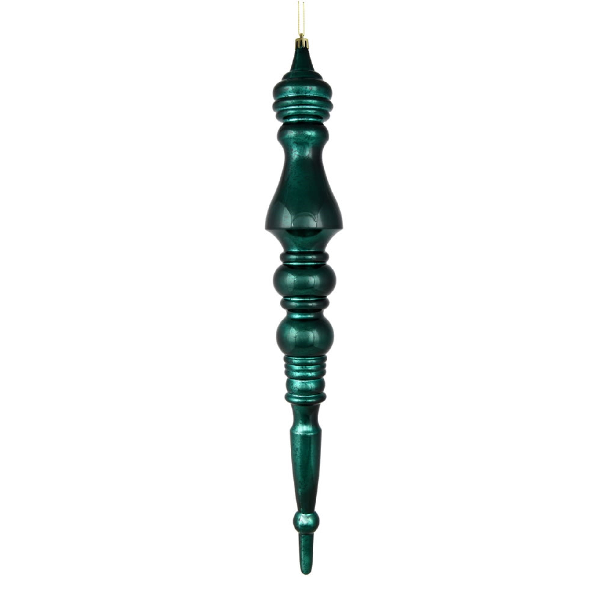 20” Sea Blue Mercury Finial 2/Bag